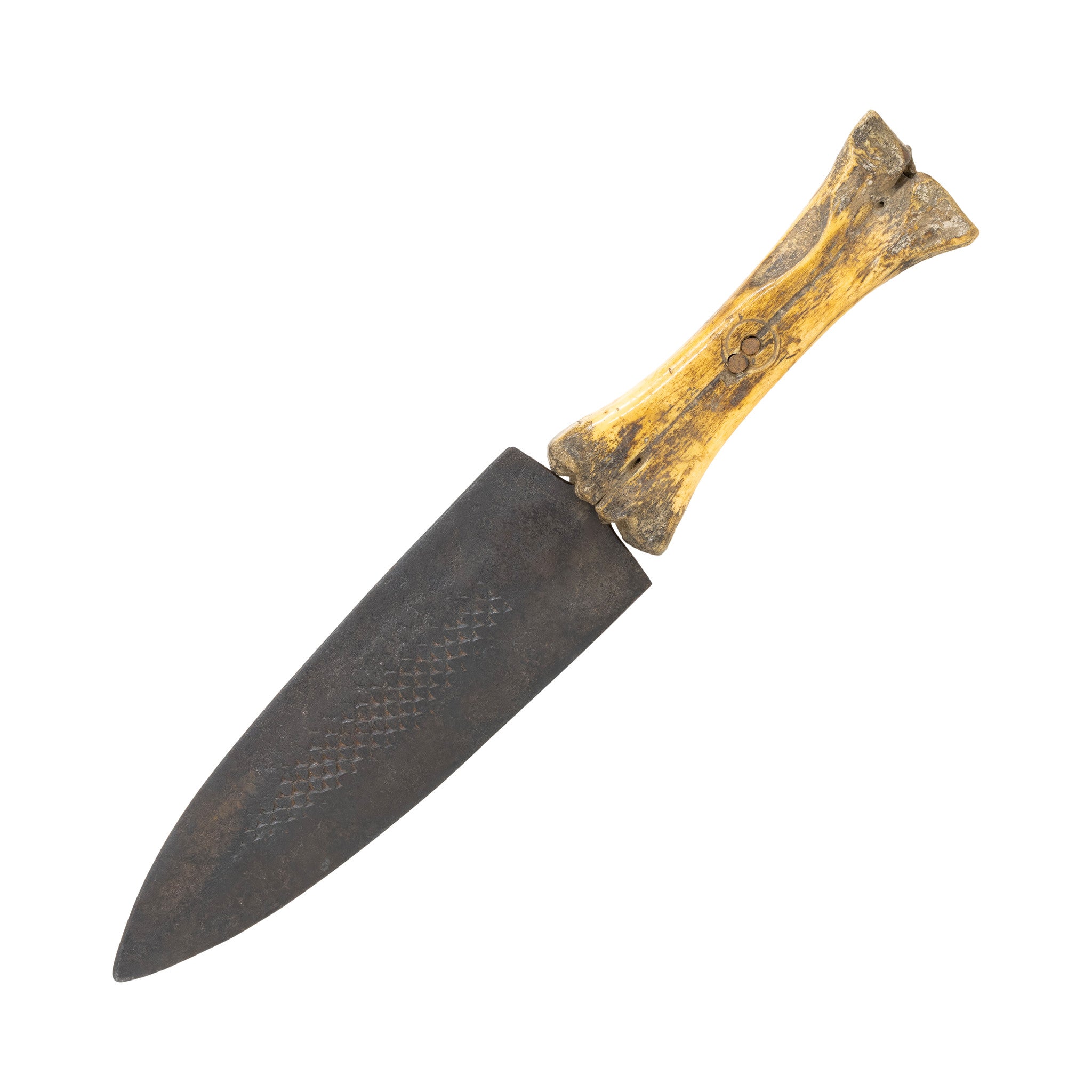 Native Bone Handled Dag Knife