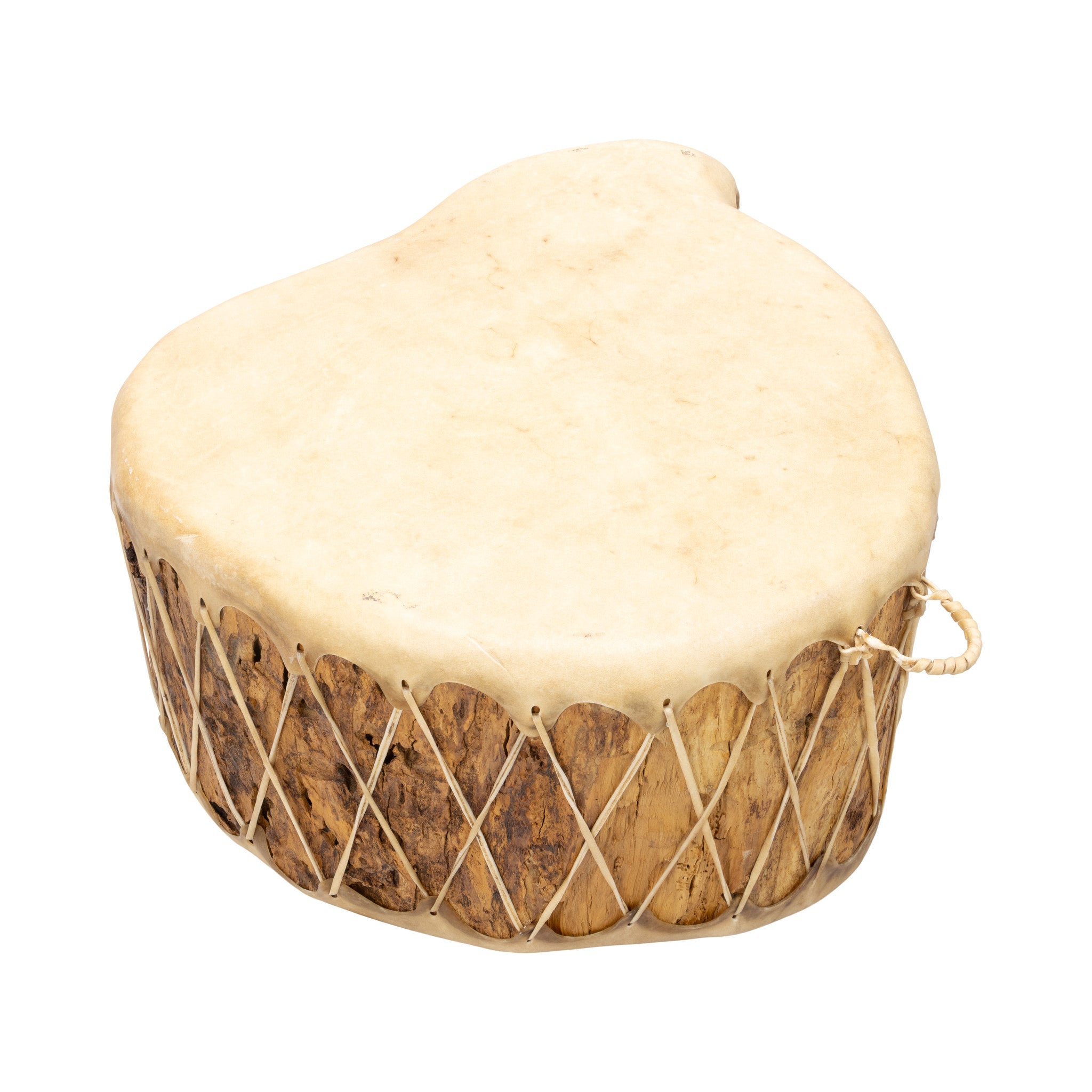 Native American Hide and Wood Drum