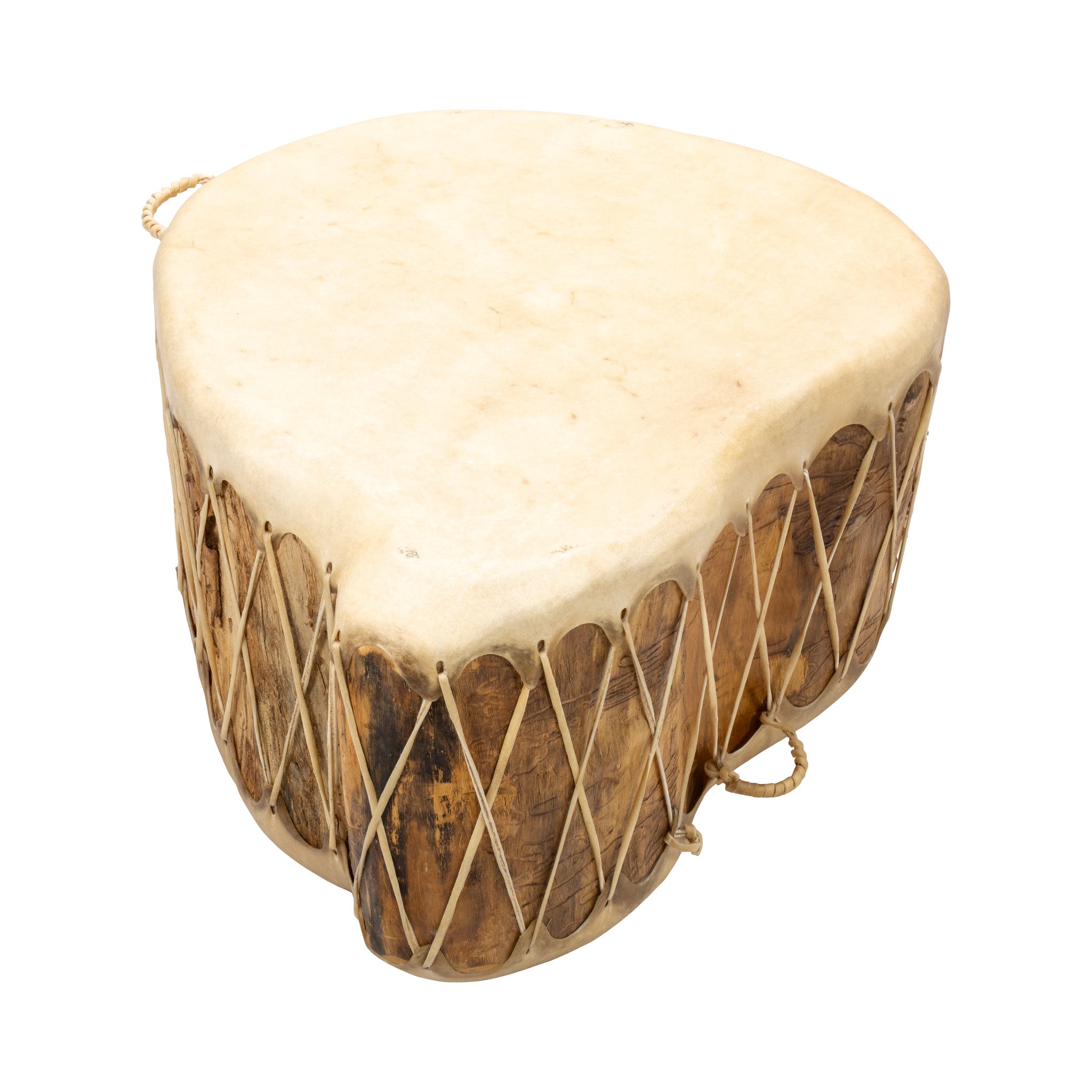 Native American Hide and Wood Drum