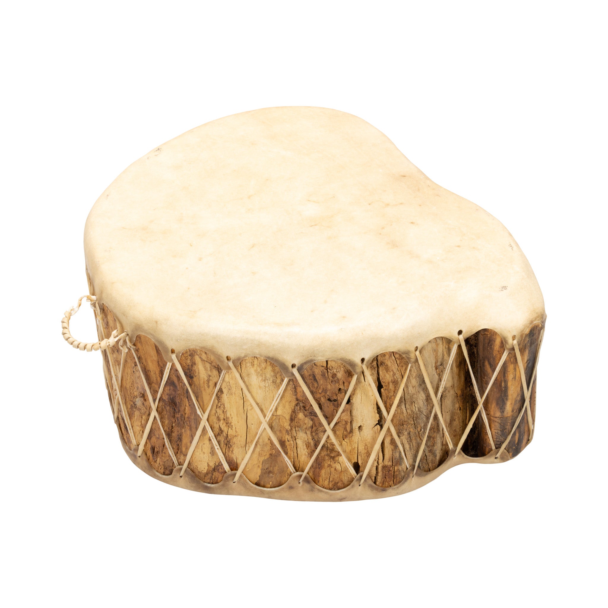 Native American Hide and Wood Drum