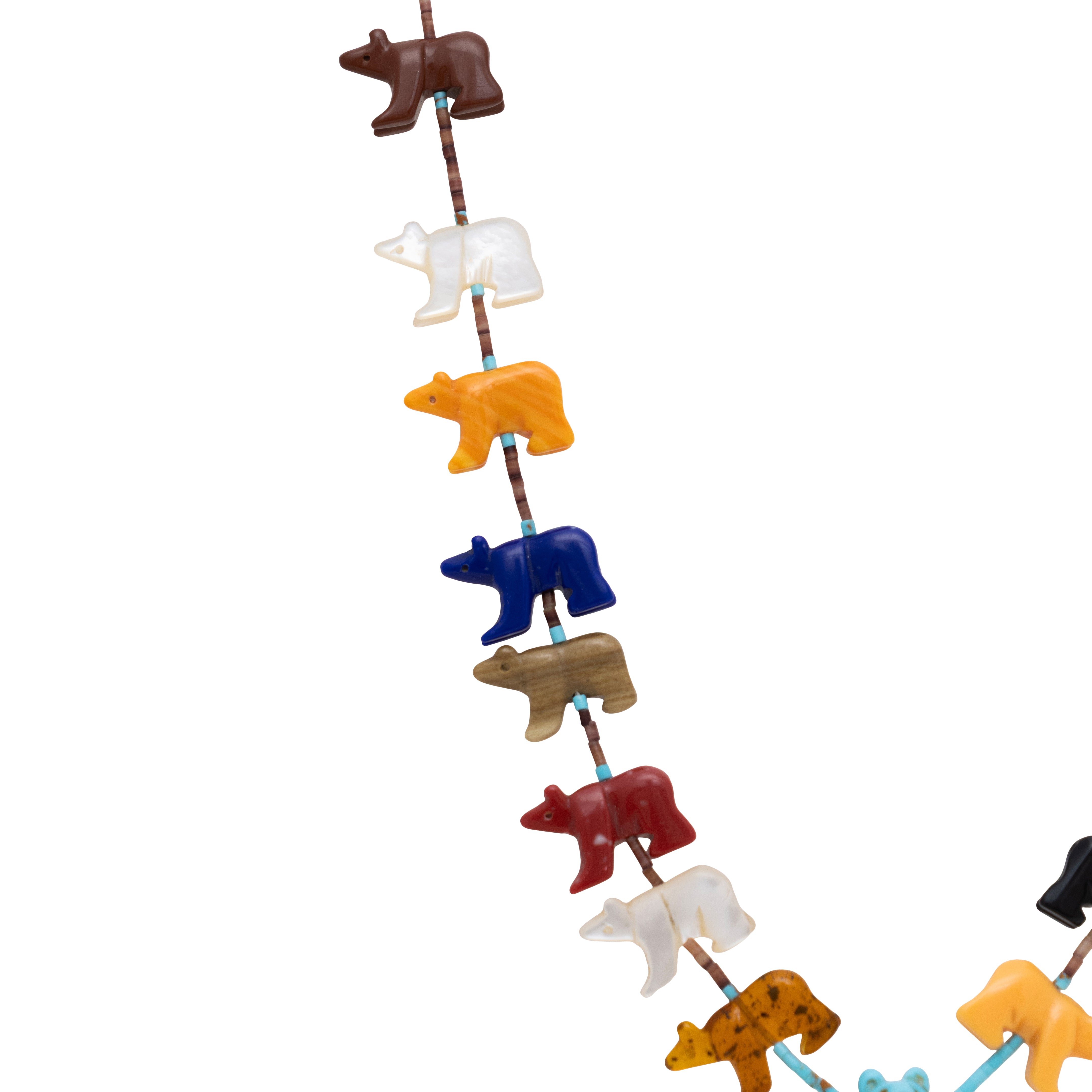 Zuni Bear Fetish Necklace