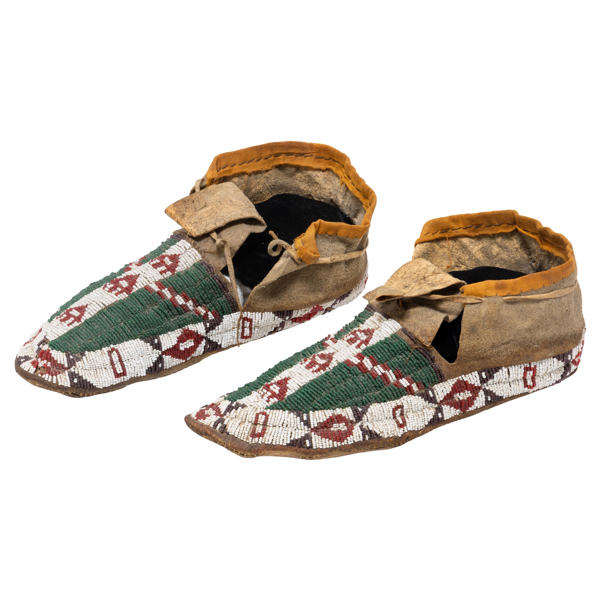 Lakota Sioux Beaded Moccasins