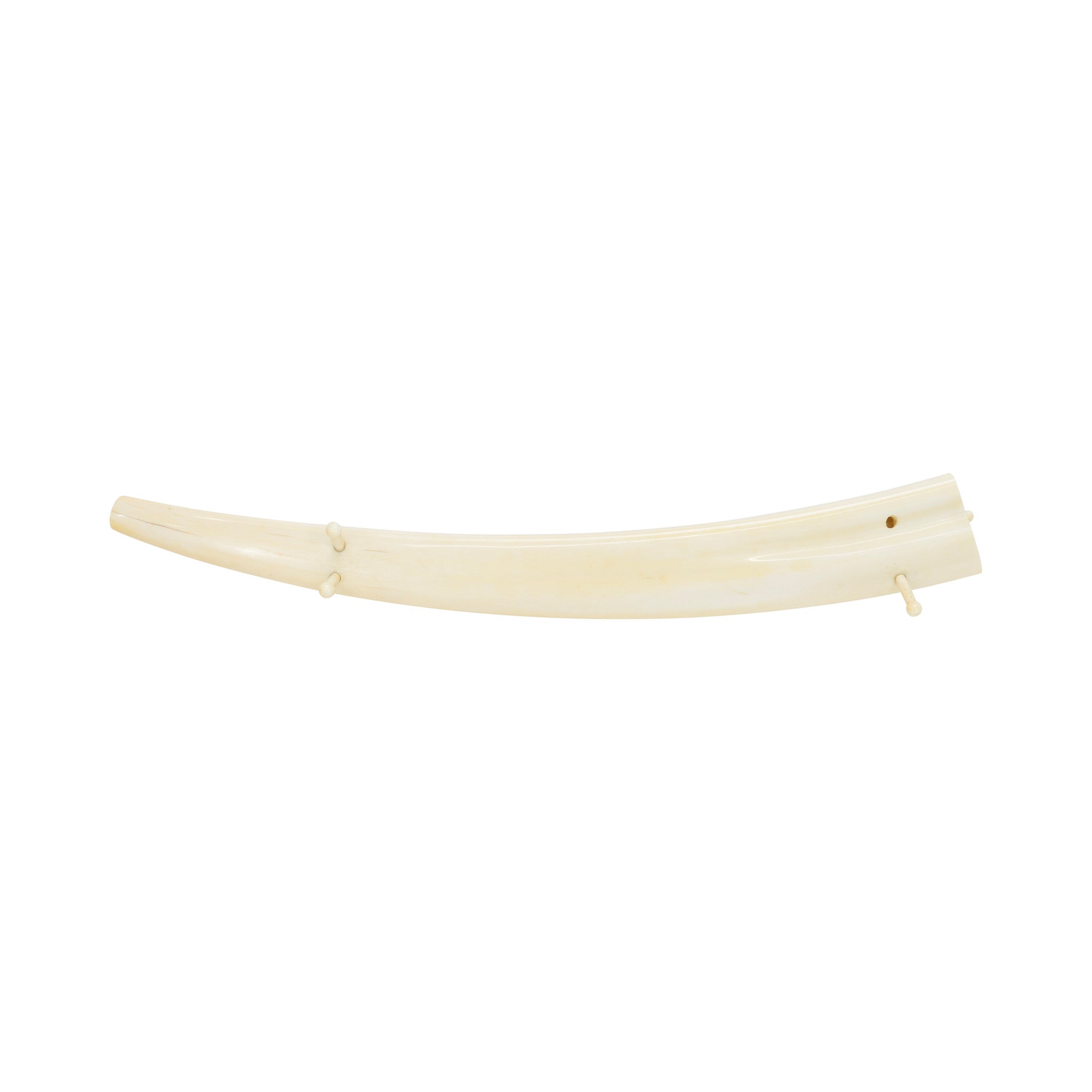 Inuit Walrus Ivory Cribbage Board