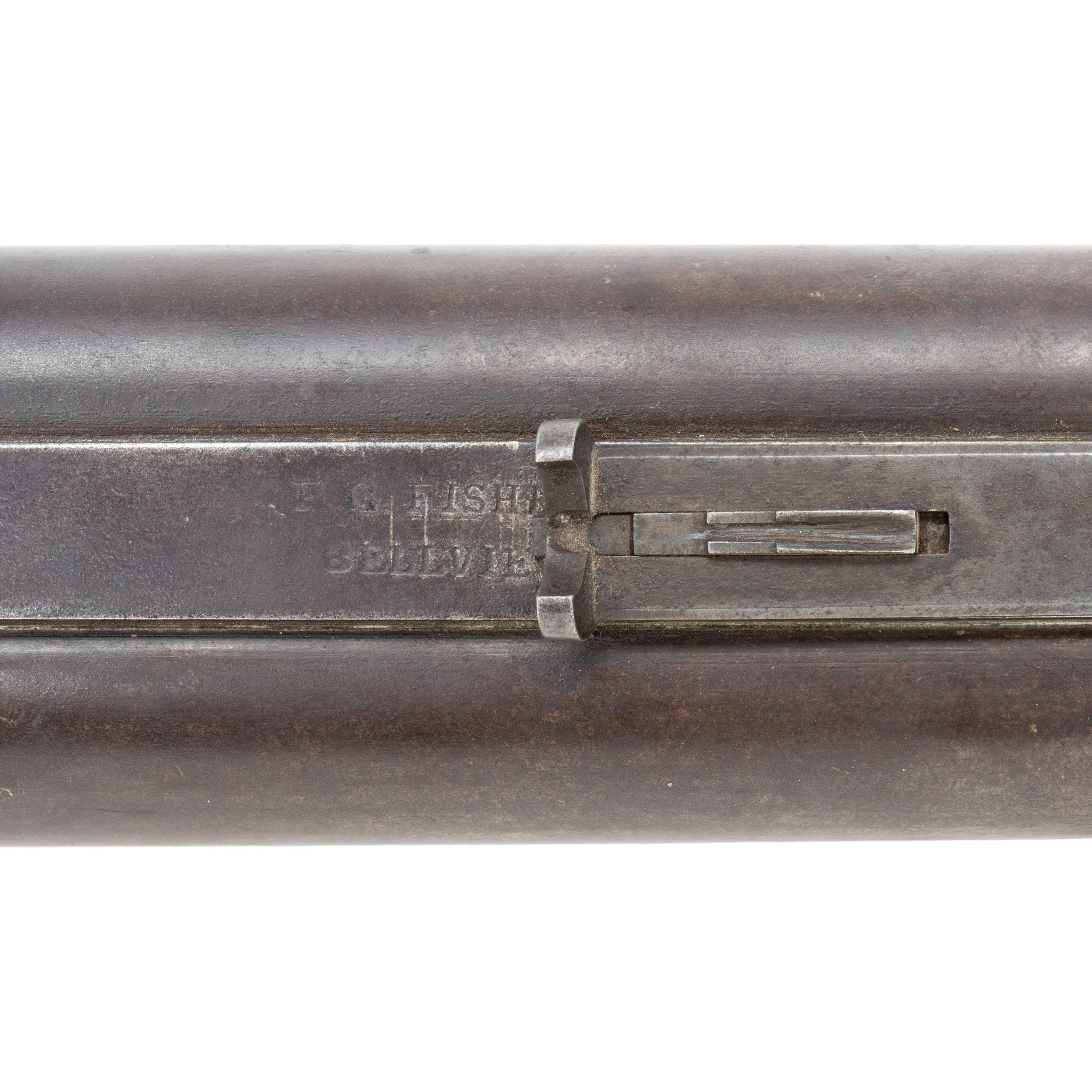 F.G. Fisher Double Barrel Percussion Rifle