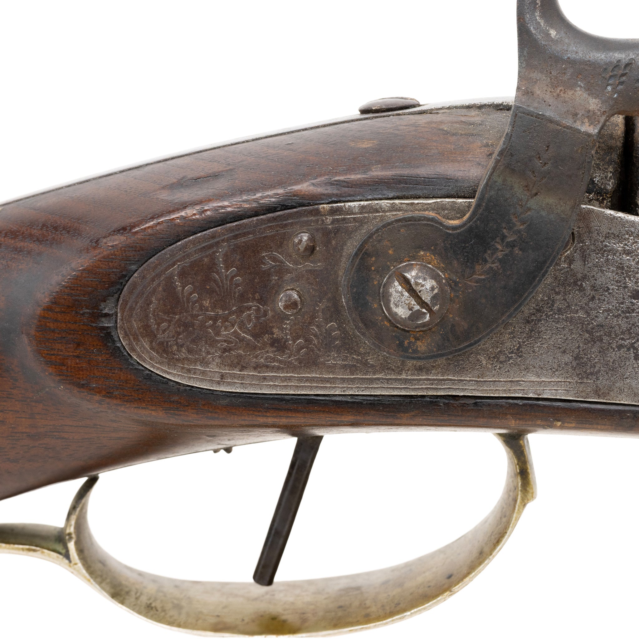 Antique Kentucky-Style Percussion Rifle