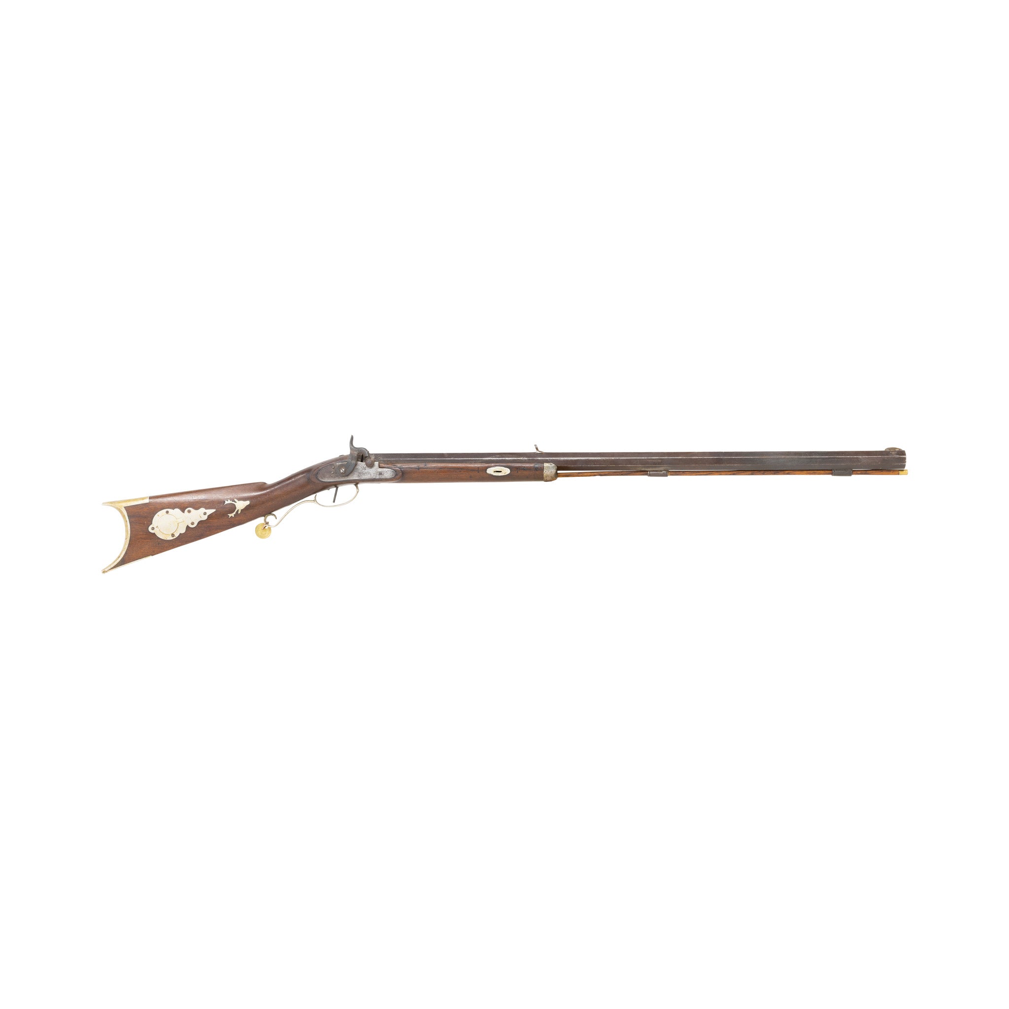 Antique Kentucky-Style Percussion Rifle