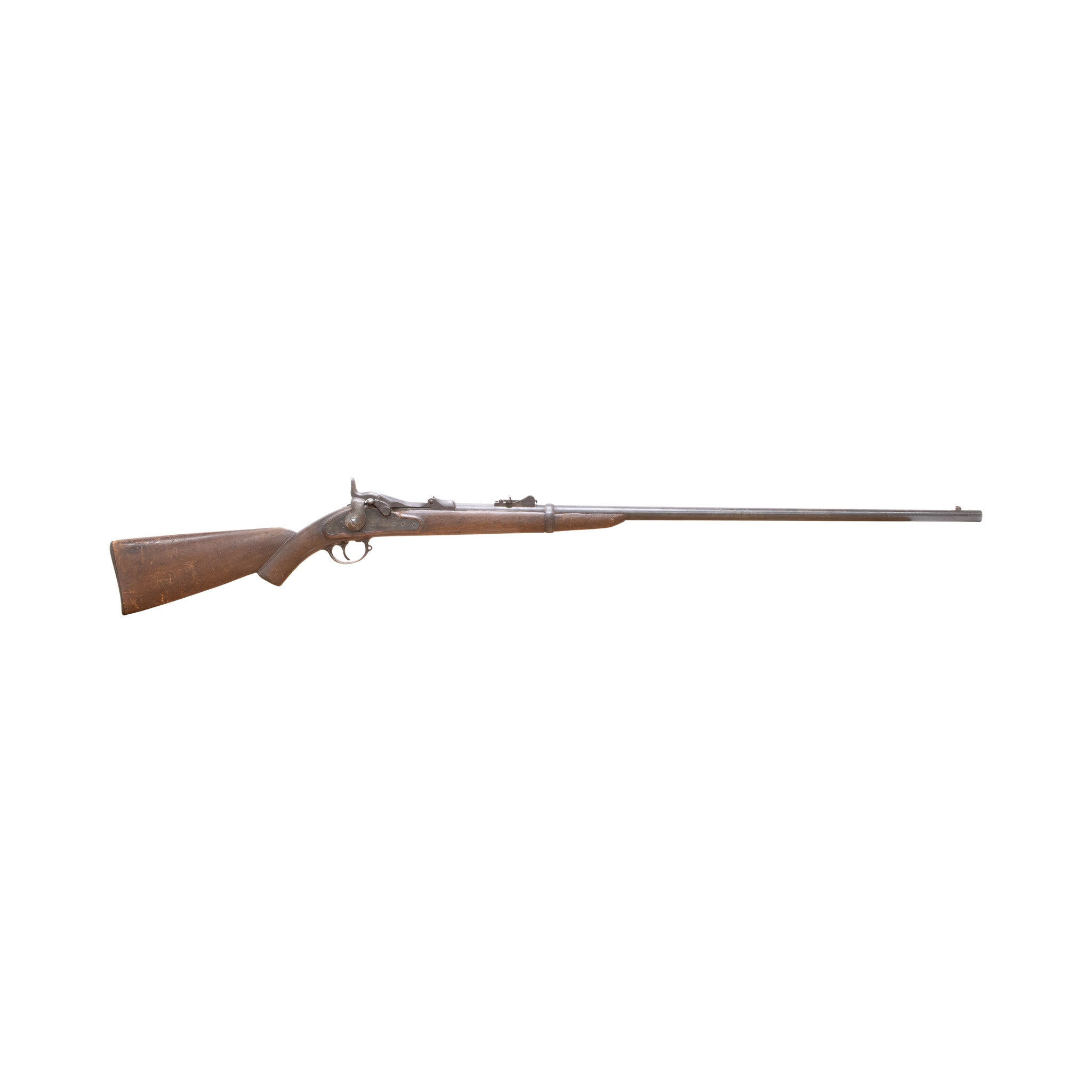 Sporterized Springfield Model 1873 Trapdoor Rifle
