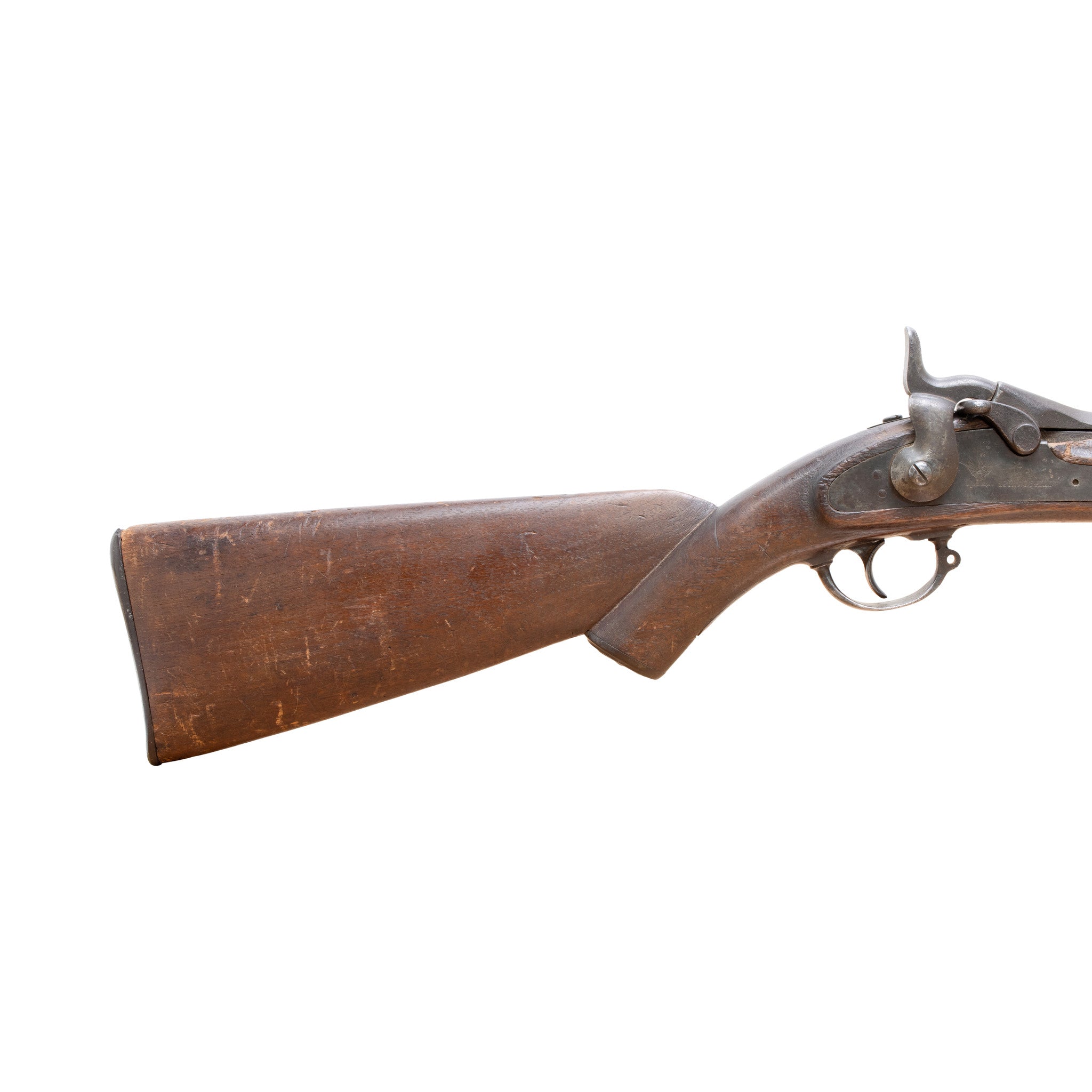 Sporterized Springfield Model 1873 Trapdoor Rifle