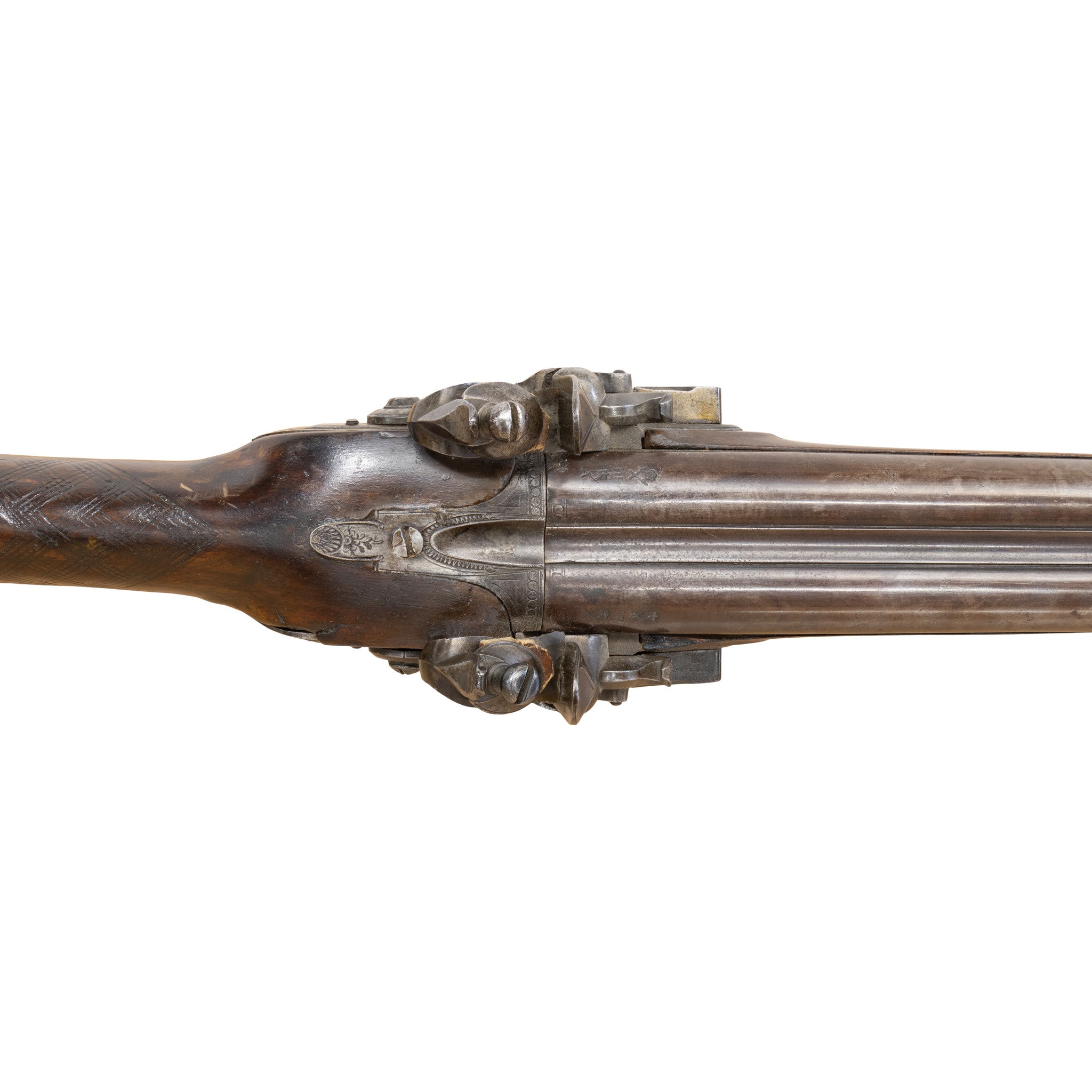 Blair Double Barrel Flintlock Shotgun