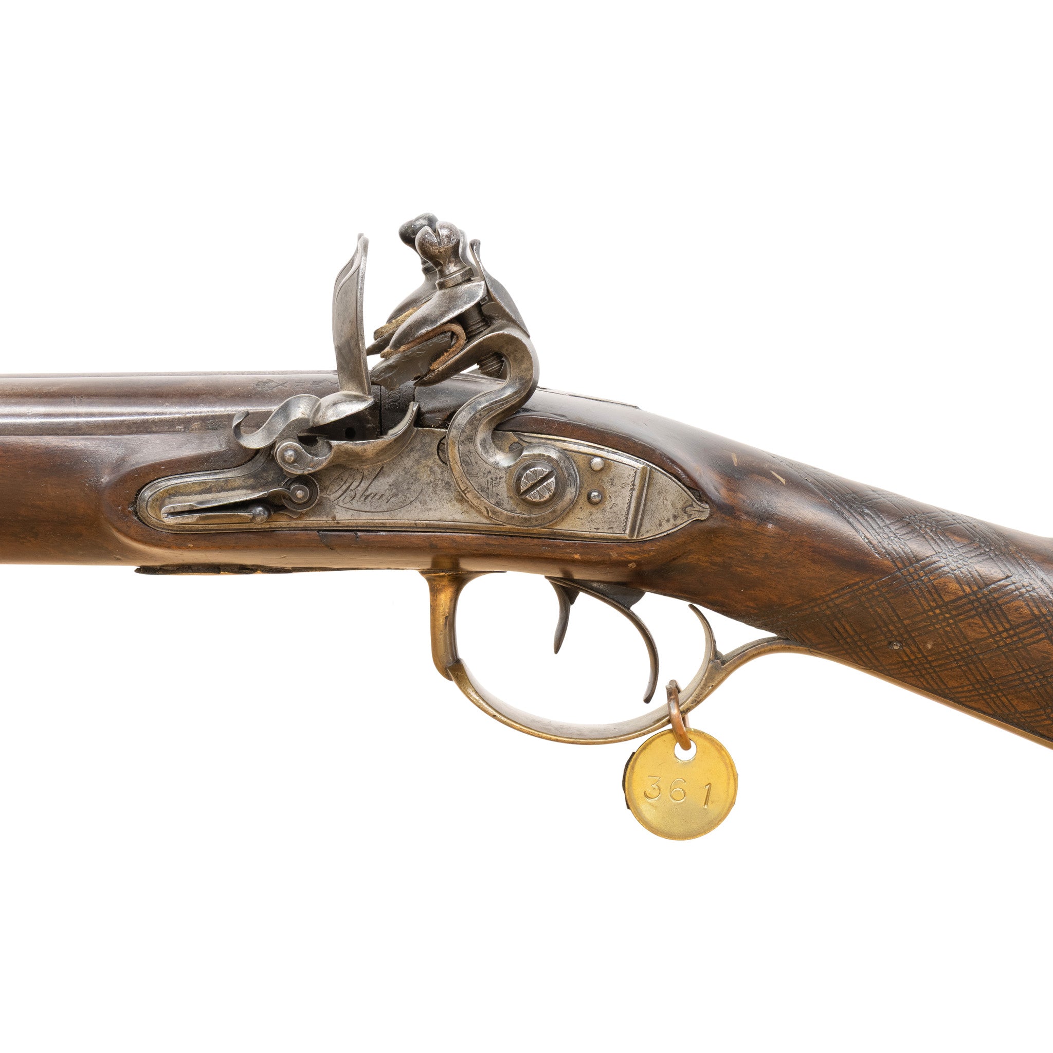 Blair Double Barrel Flintlock Shotgun