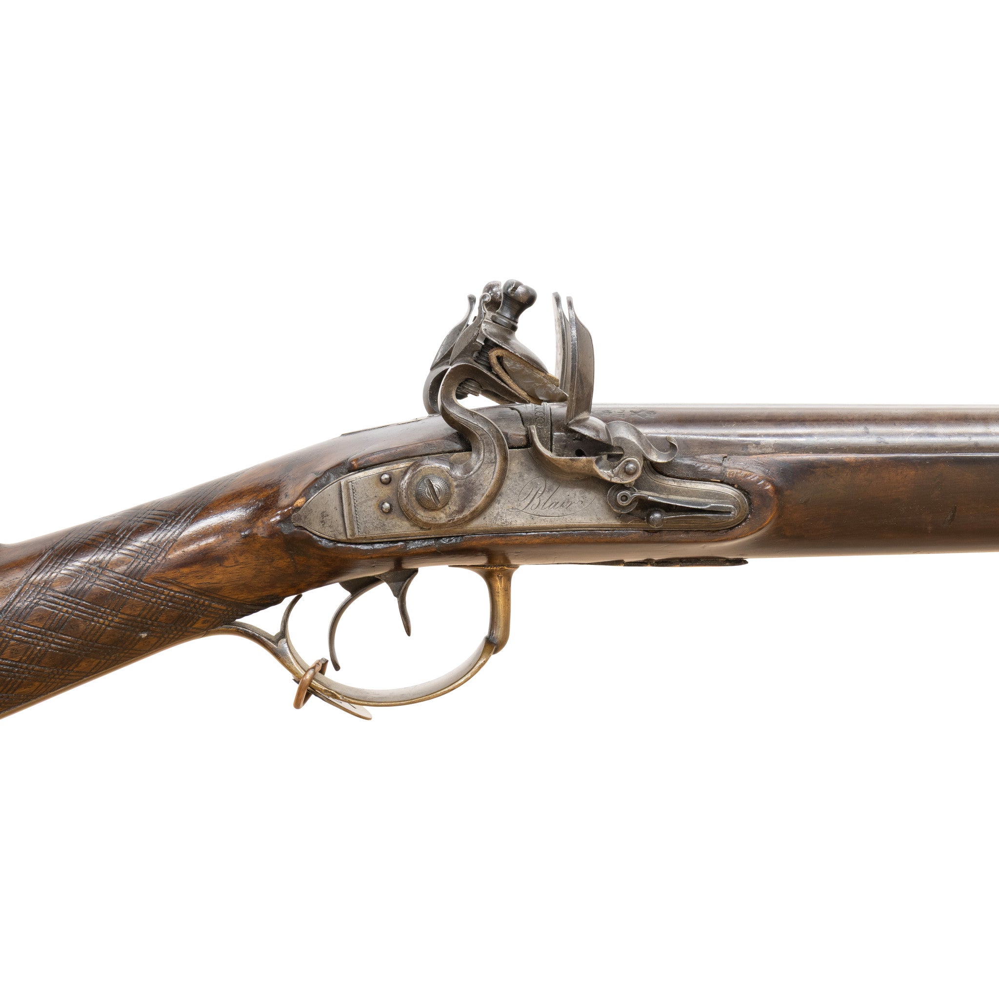 Blair Double Barrel Flintlock Shotgun