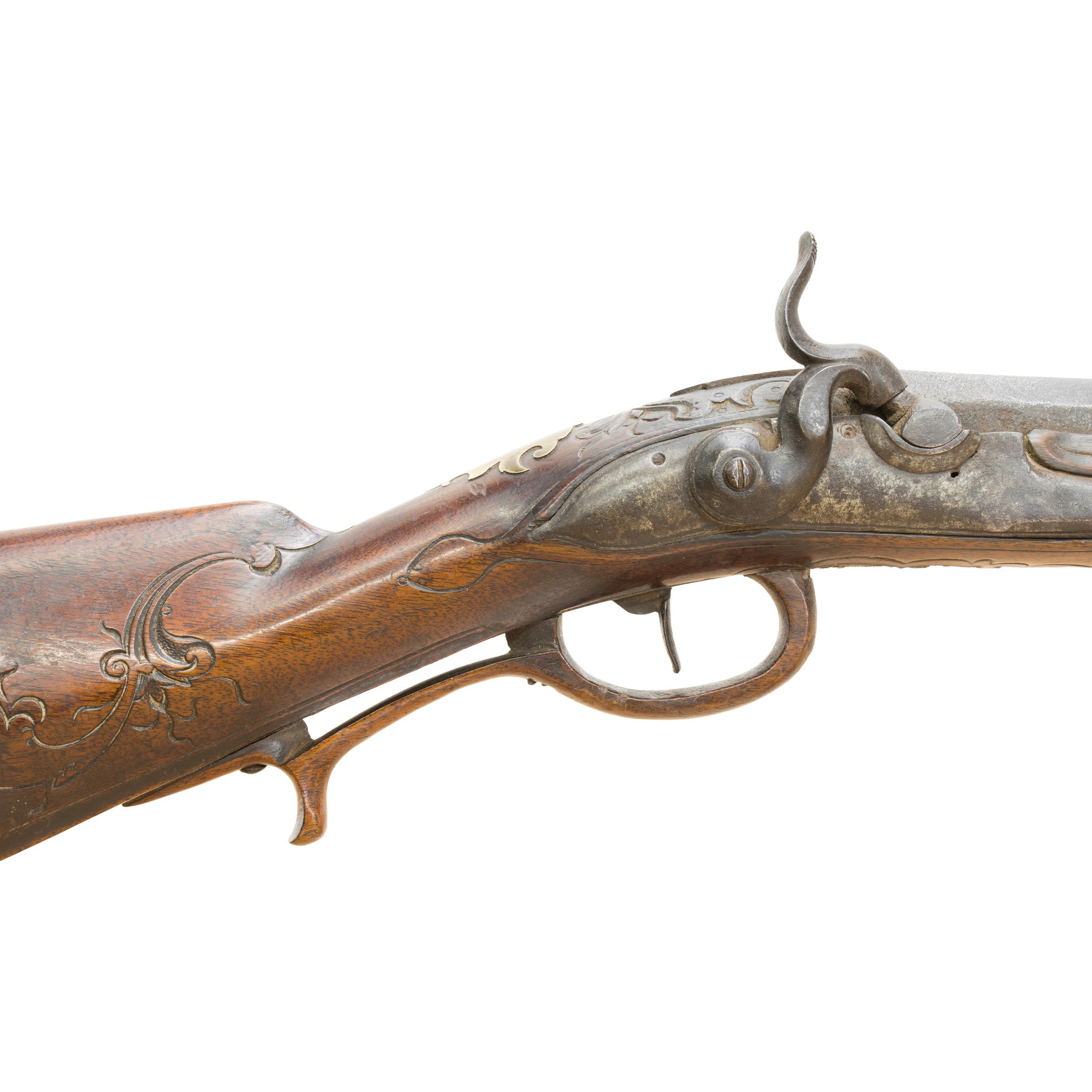 Antique Smoothbore Percussion Gun