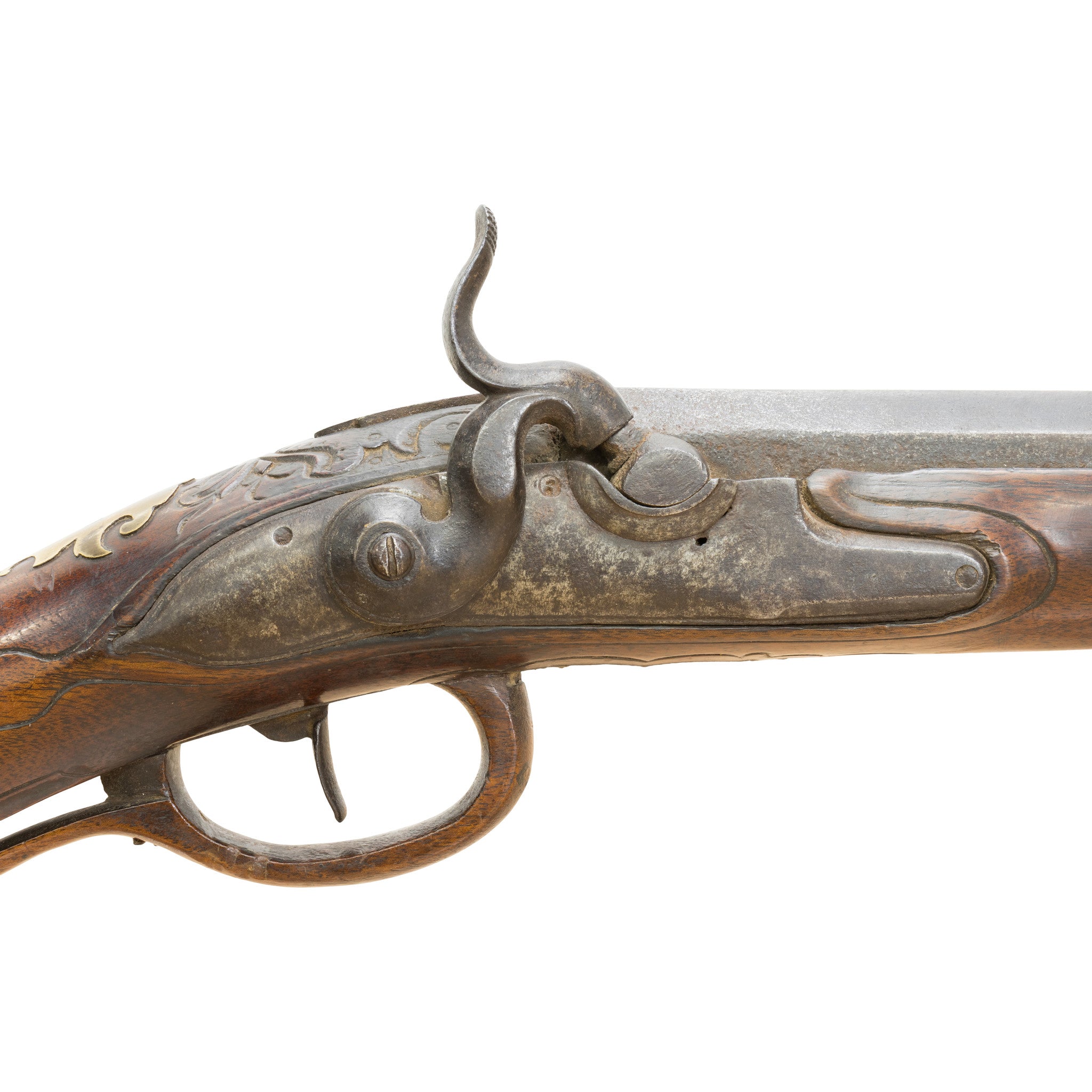 Antique Smoothbore Percussion Gun