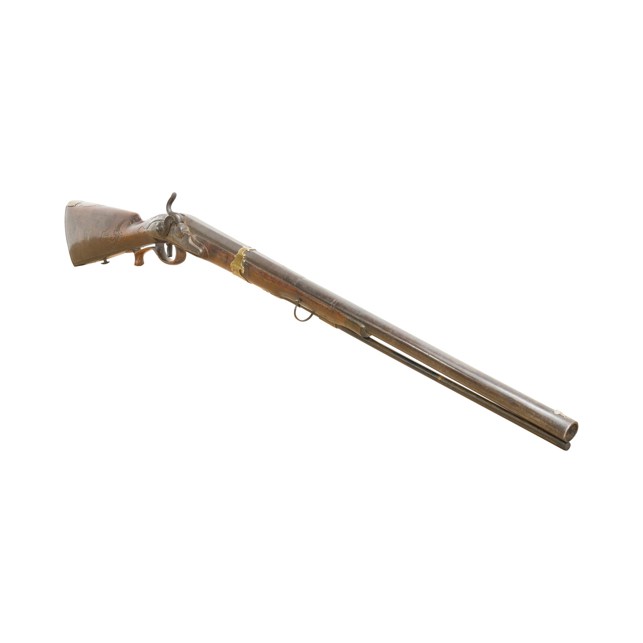 Antique Smoothbore Percussion Gun, Firearms, Rifle, Muzzle Loader