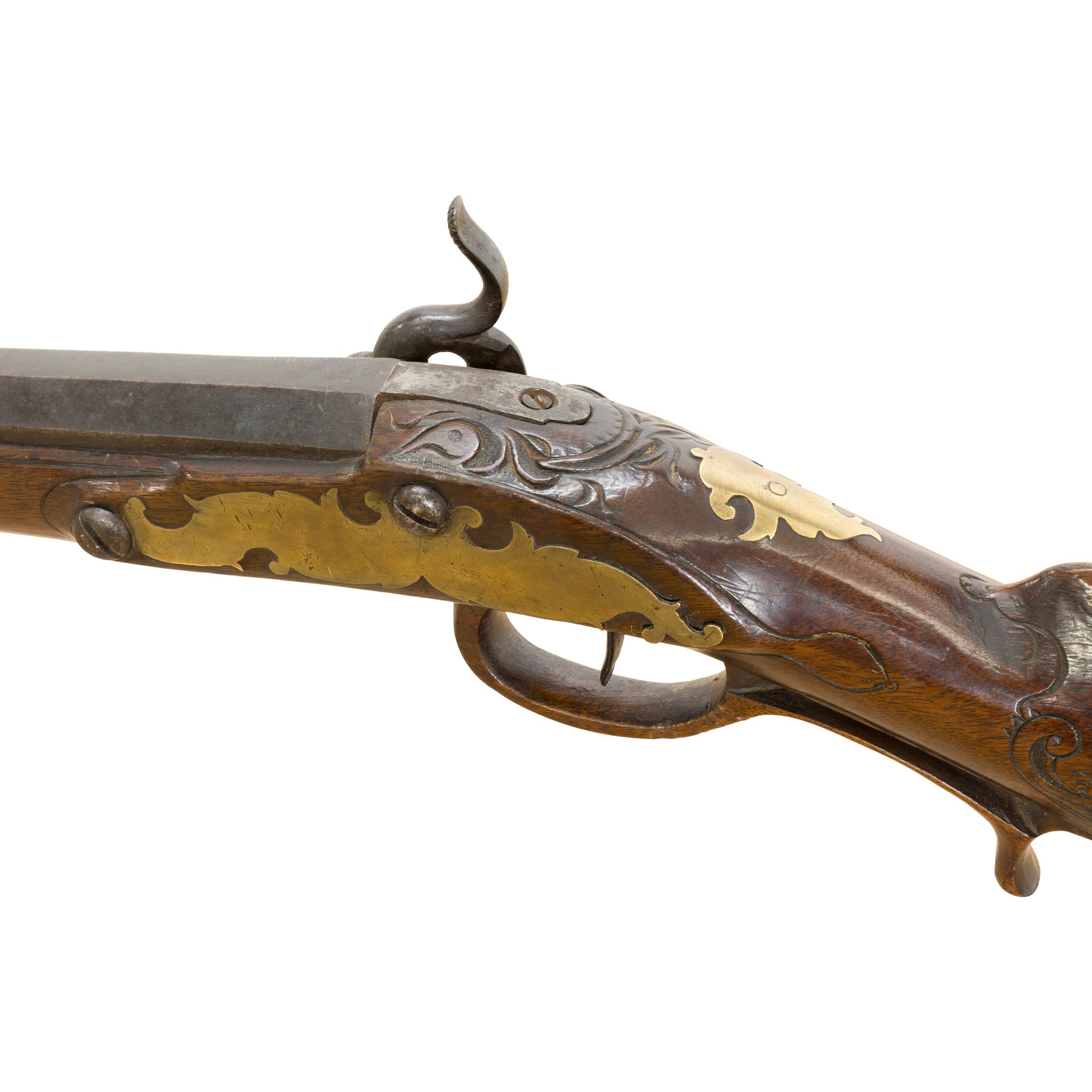 Antique Smoothbore Percussion Gun