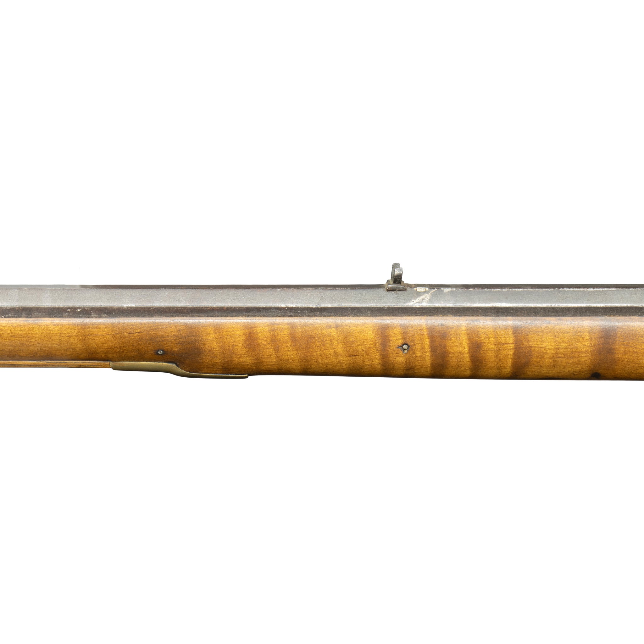 Antique Full Stock Percussion Long Rifle
