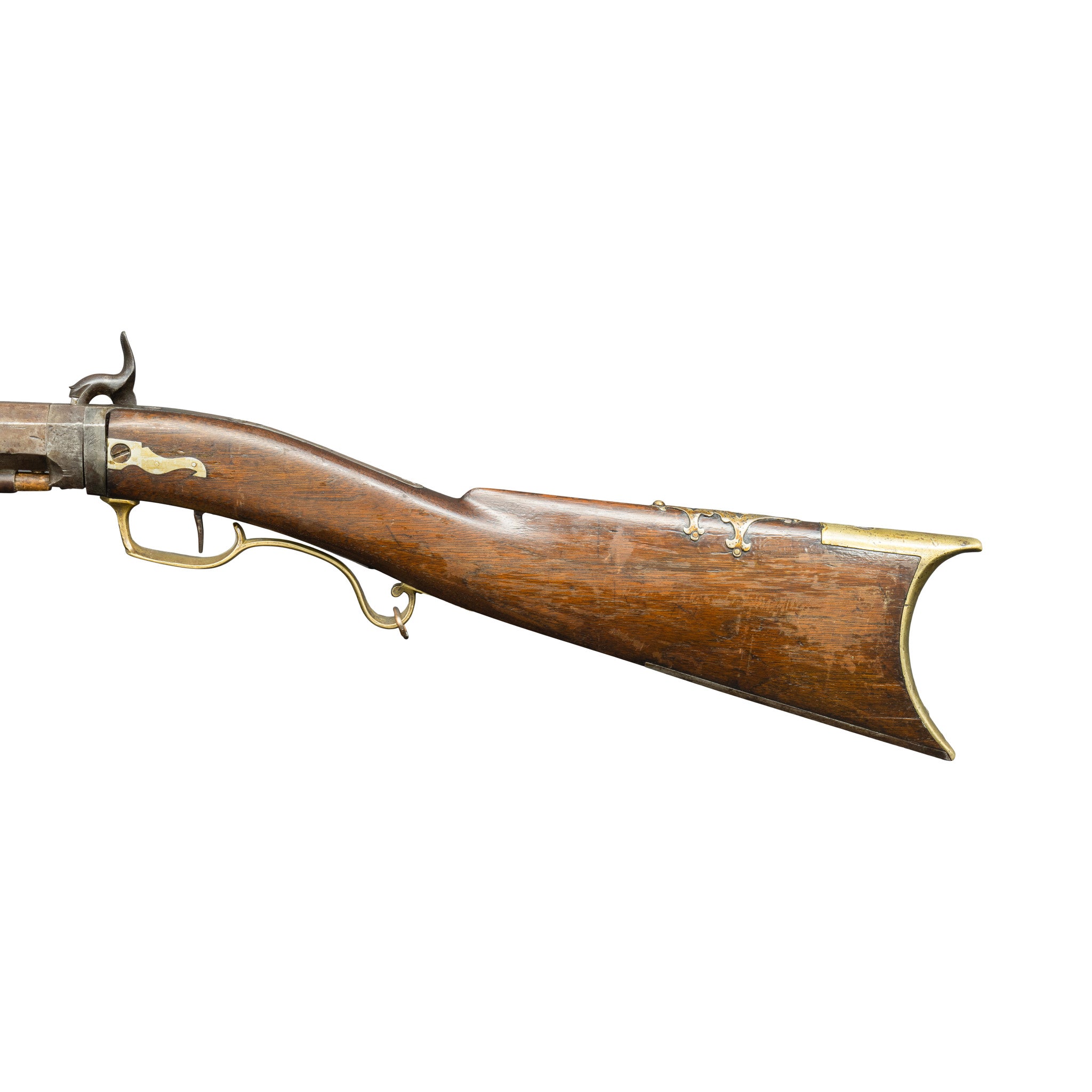 Antique A.W. Spies Takedown Percussion Rifle