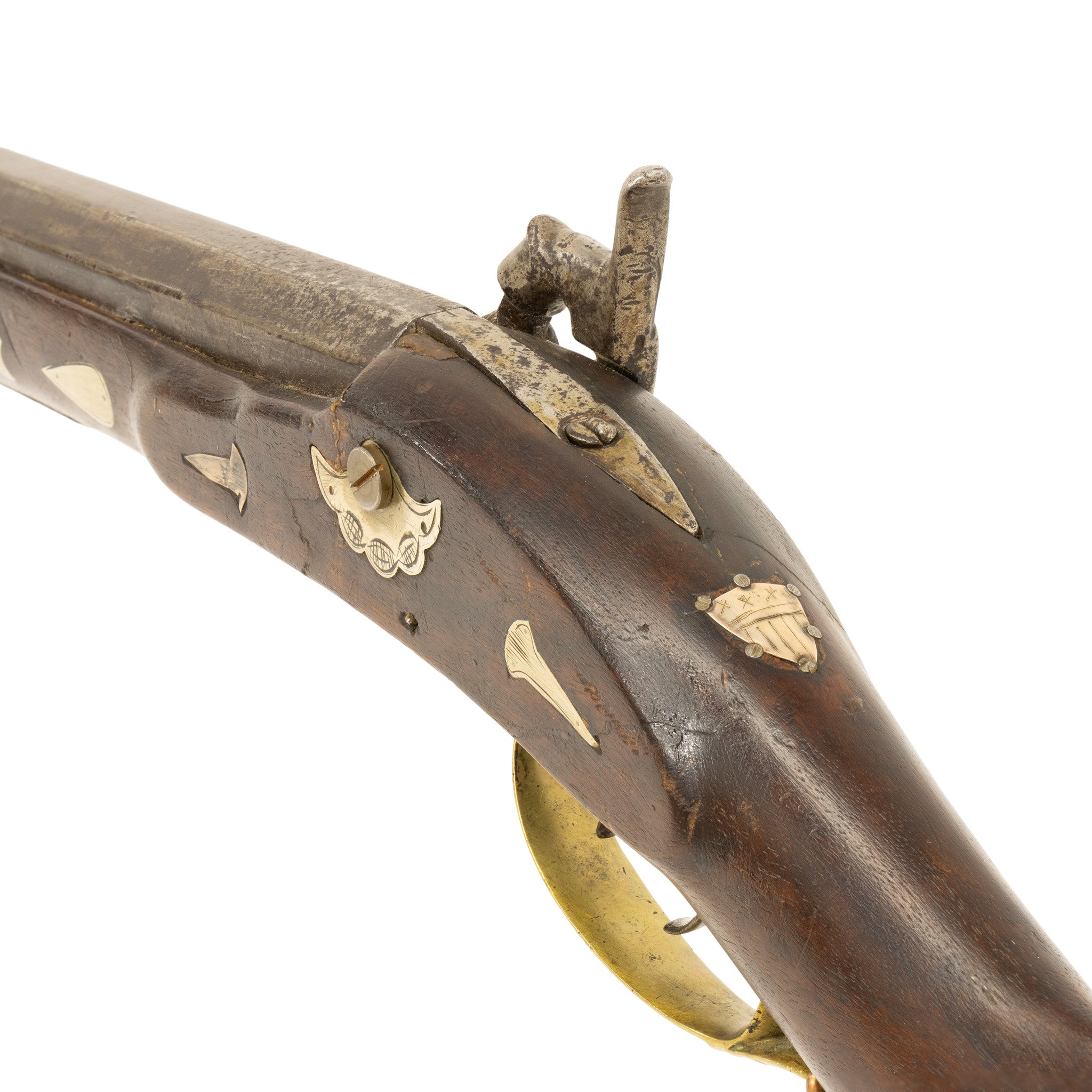 Antique Half-Stock Percussion Plains Rifle
