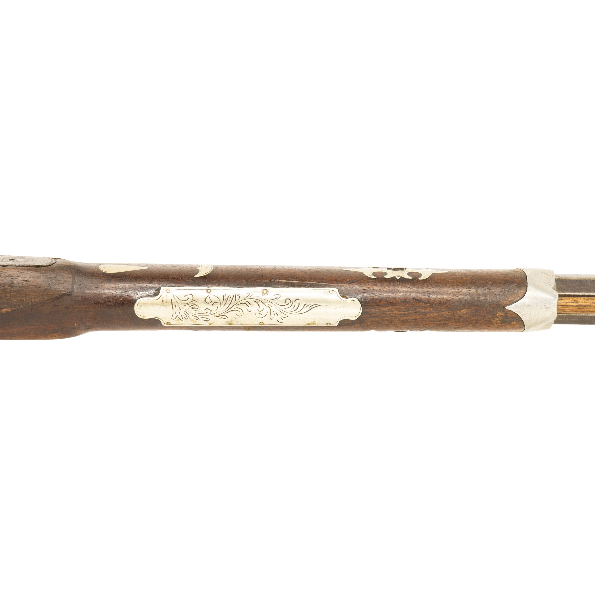 Antique Half-Stock Percussion Plains Rifle