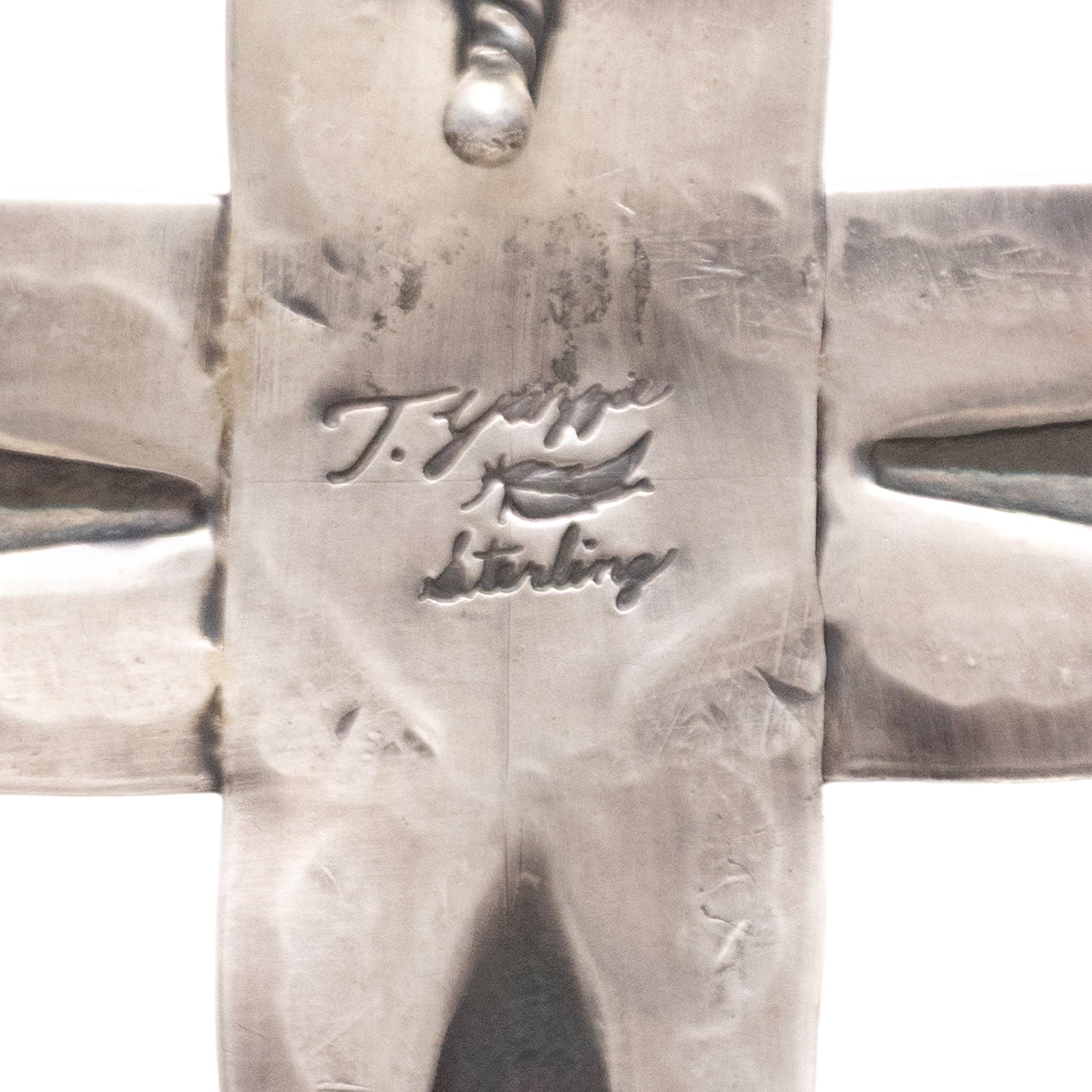 Navajo Turquoise Cross Pendant