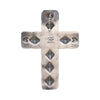 Navajo Turquoise and Sterling Cross Pendant