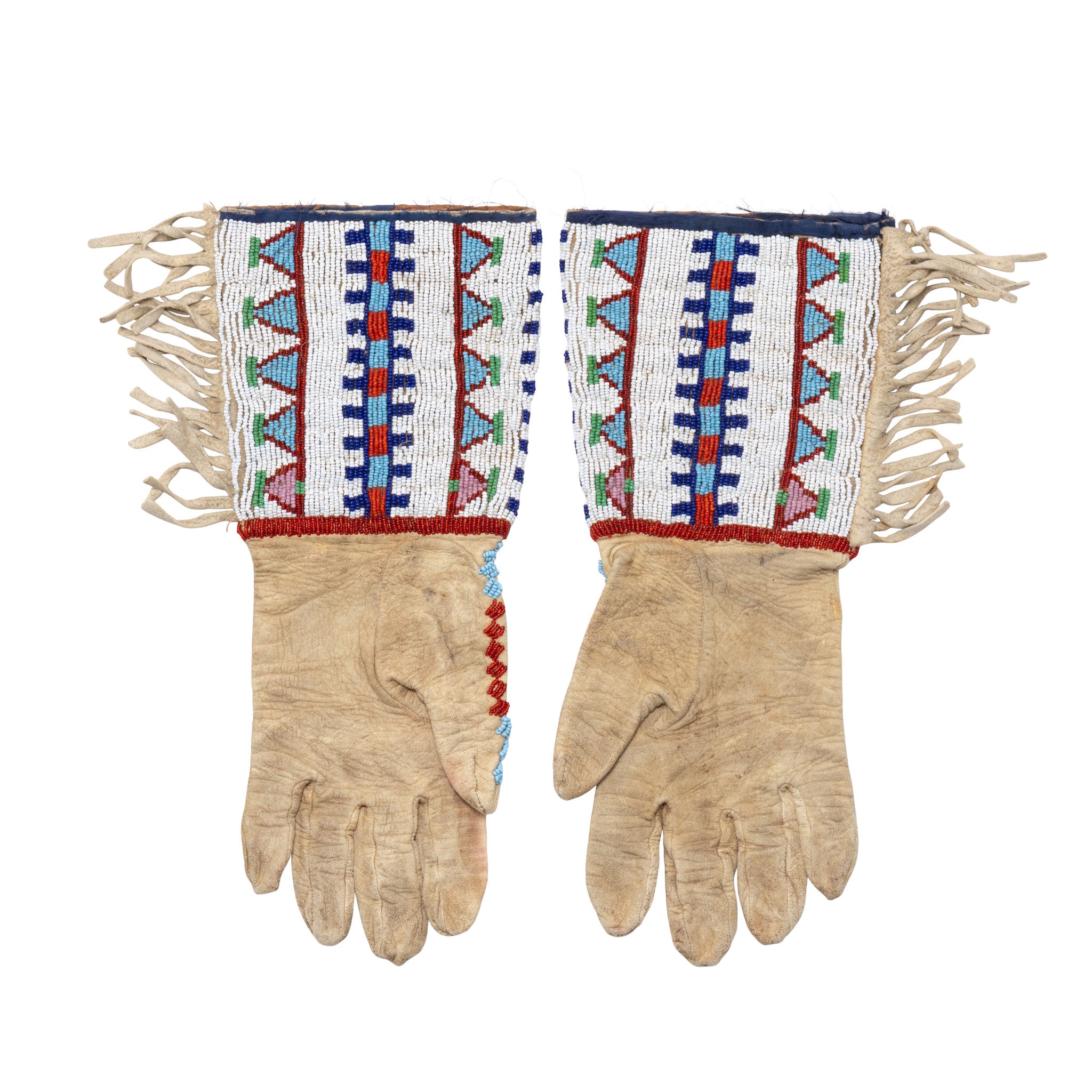 Sioux Beaded Gauntlets