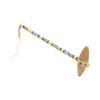 Northern Plains Beaded Skull Cracker Club, Native, Weapon, Club