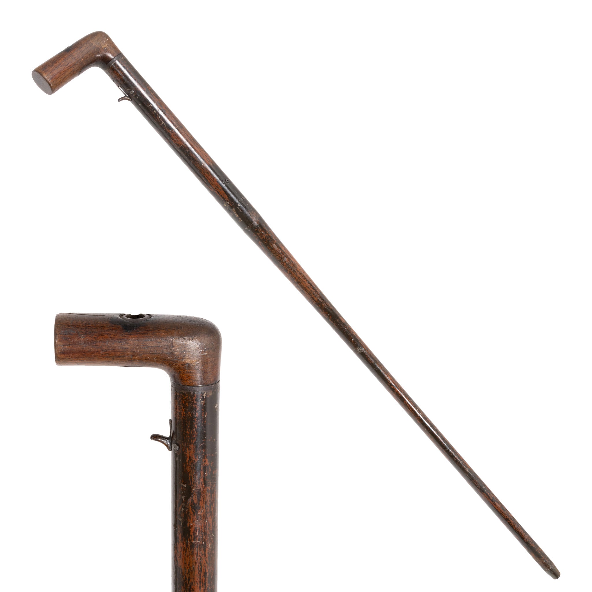 Breech Loading Gun Cane, Firearms, Rifle, Cane Gun