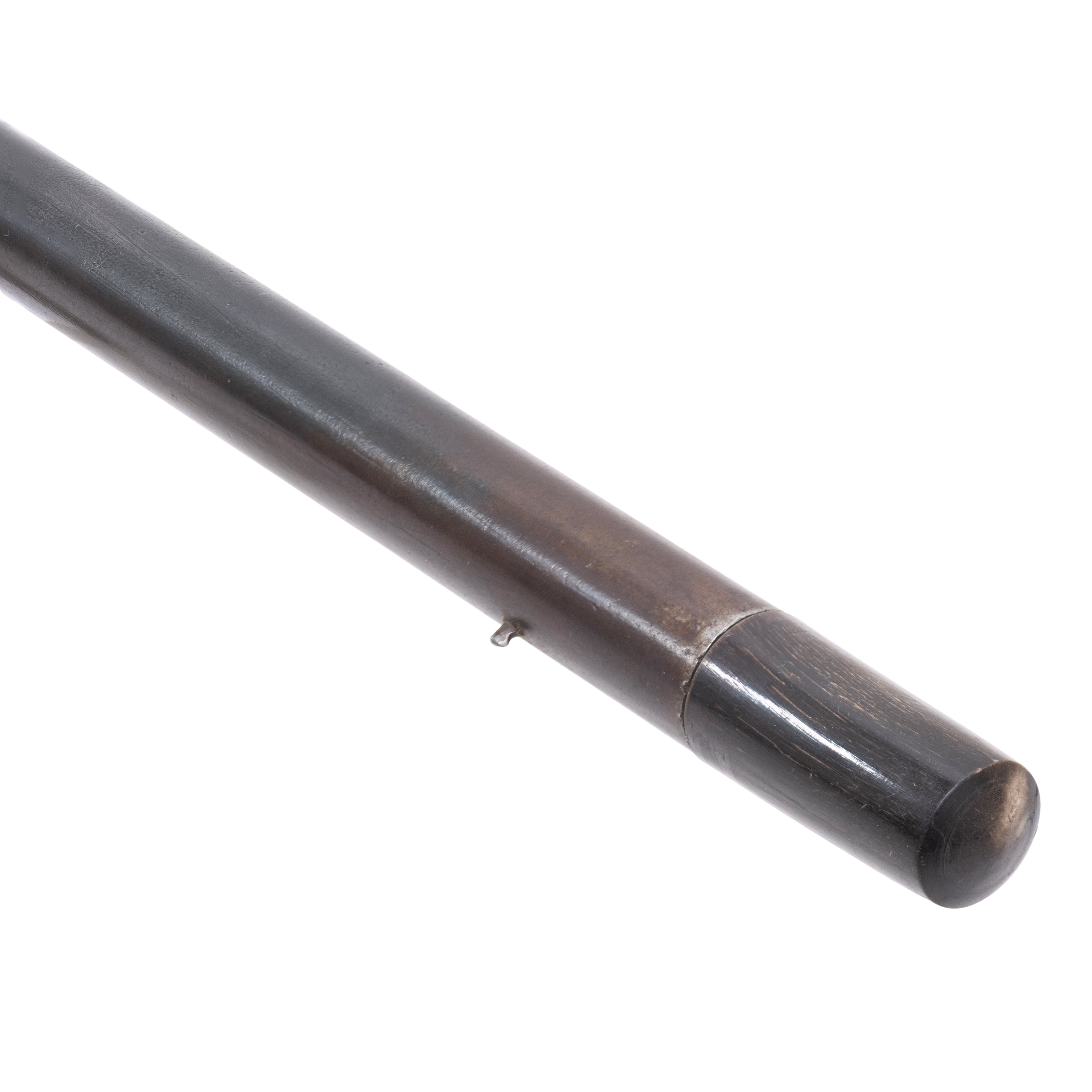 Cased European Percussion Gun Cane