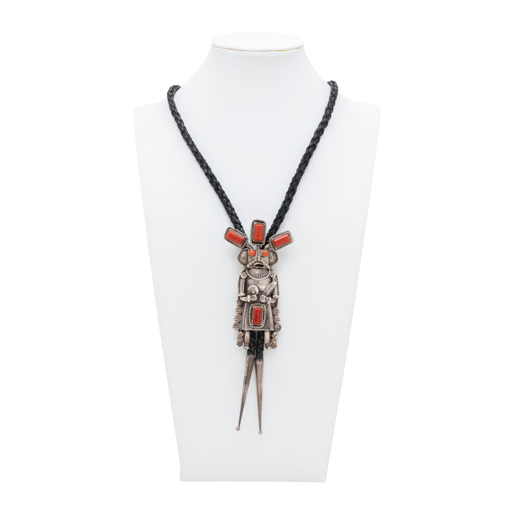 Pueblo Coral Kachina Bolo