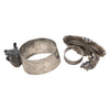 Two Victorian Silverplate Bear Napkin Rings