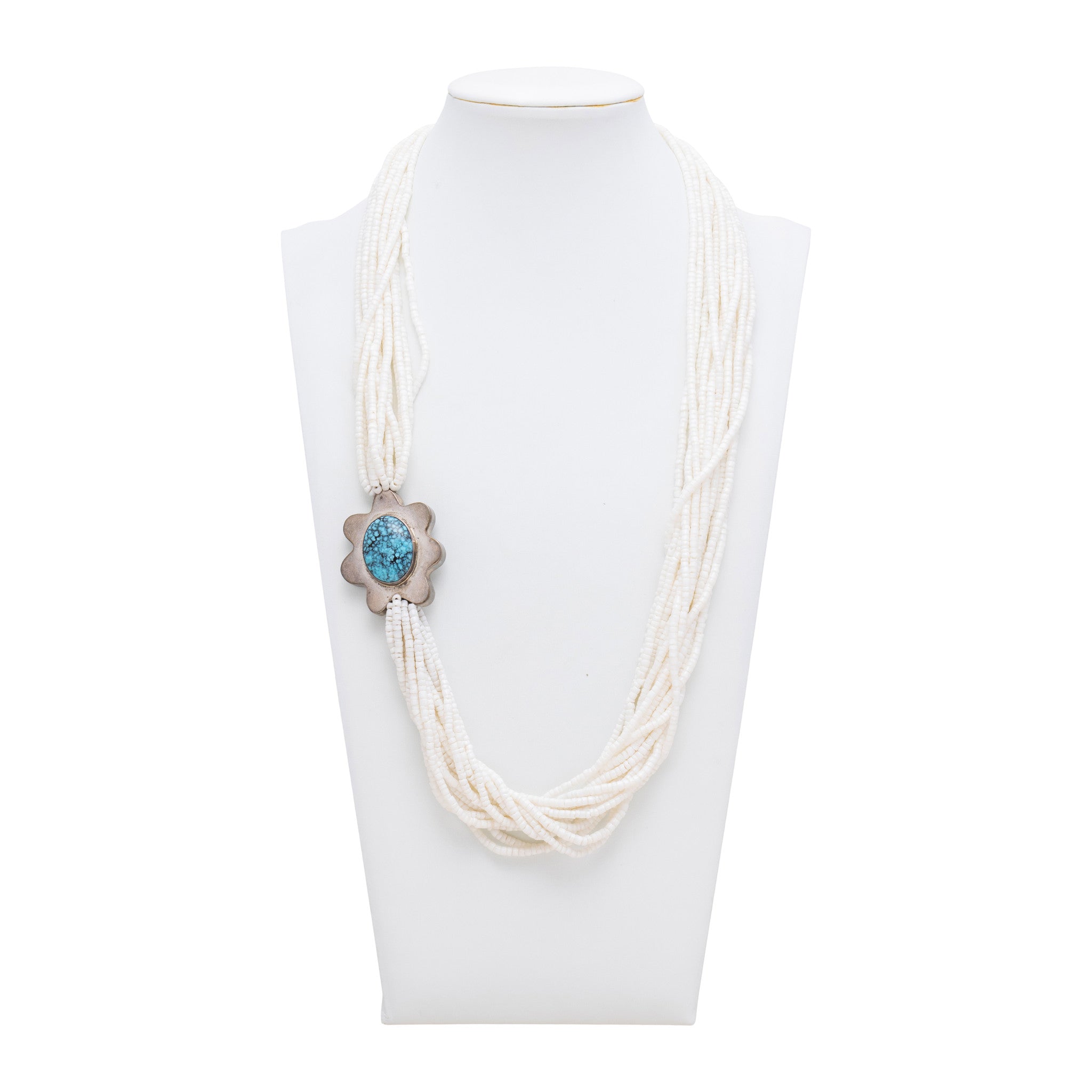 Shell Bead Necklace by Ralph Sena
