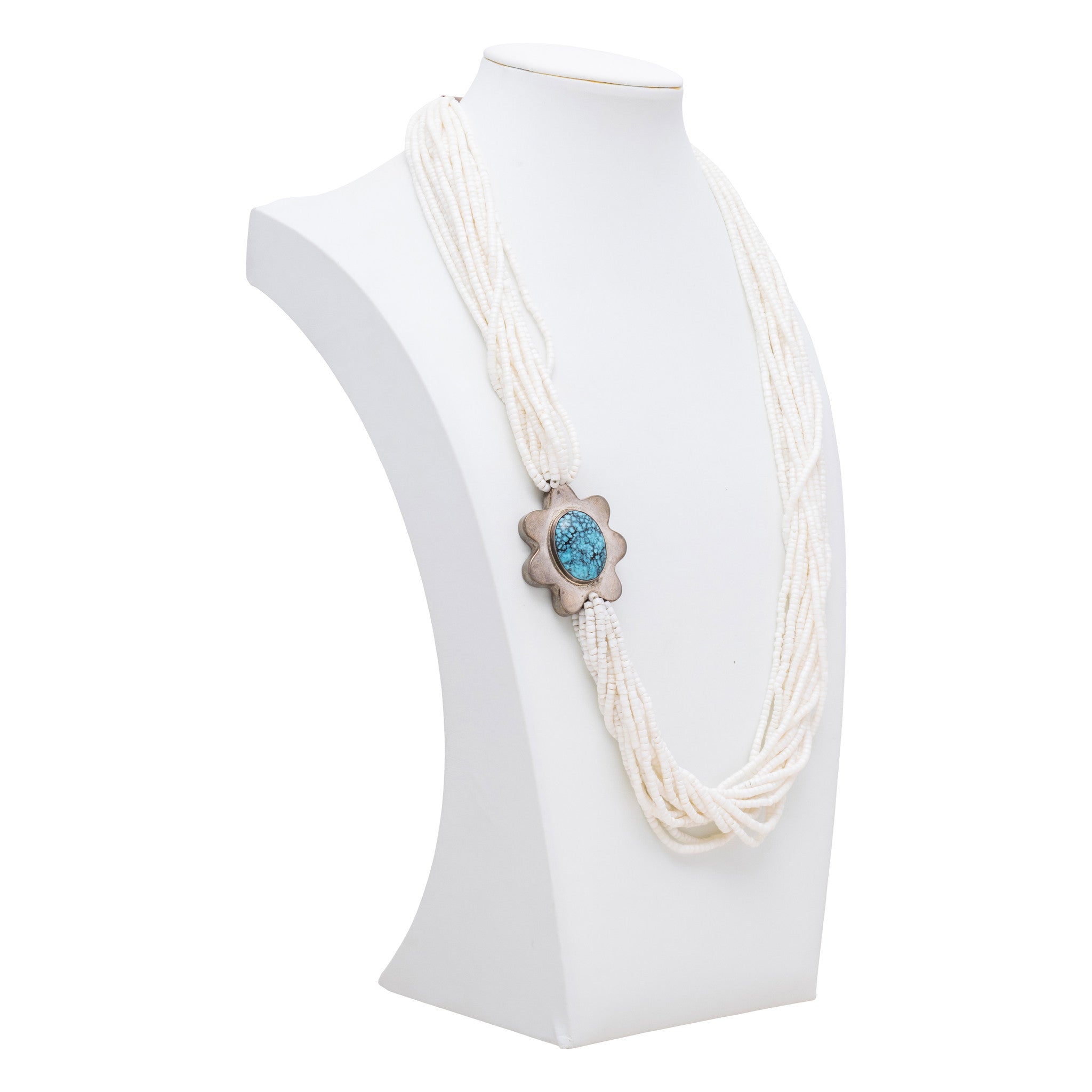 Shell Bead Necklace by Ralph Sena