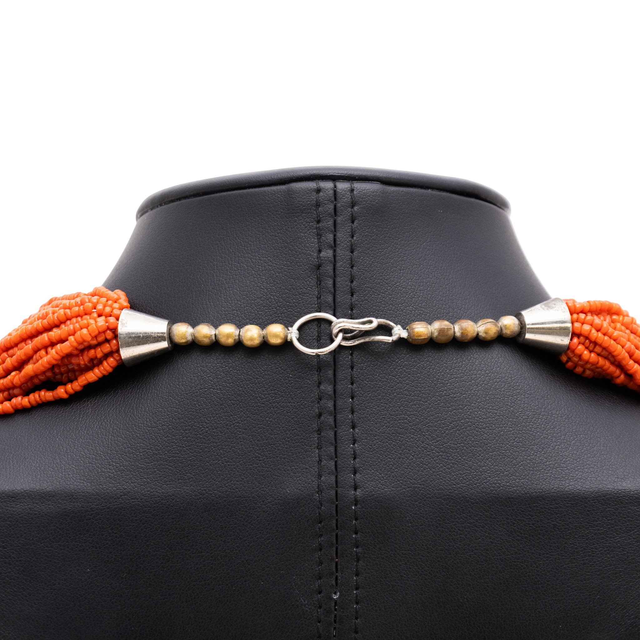 Southwest Red Beaded Necklace