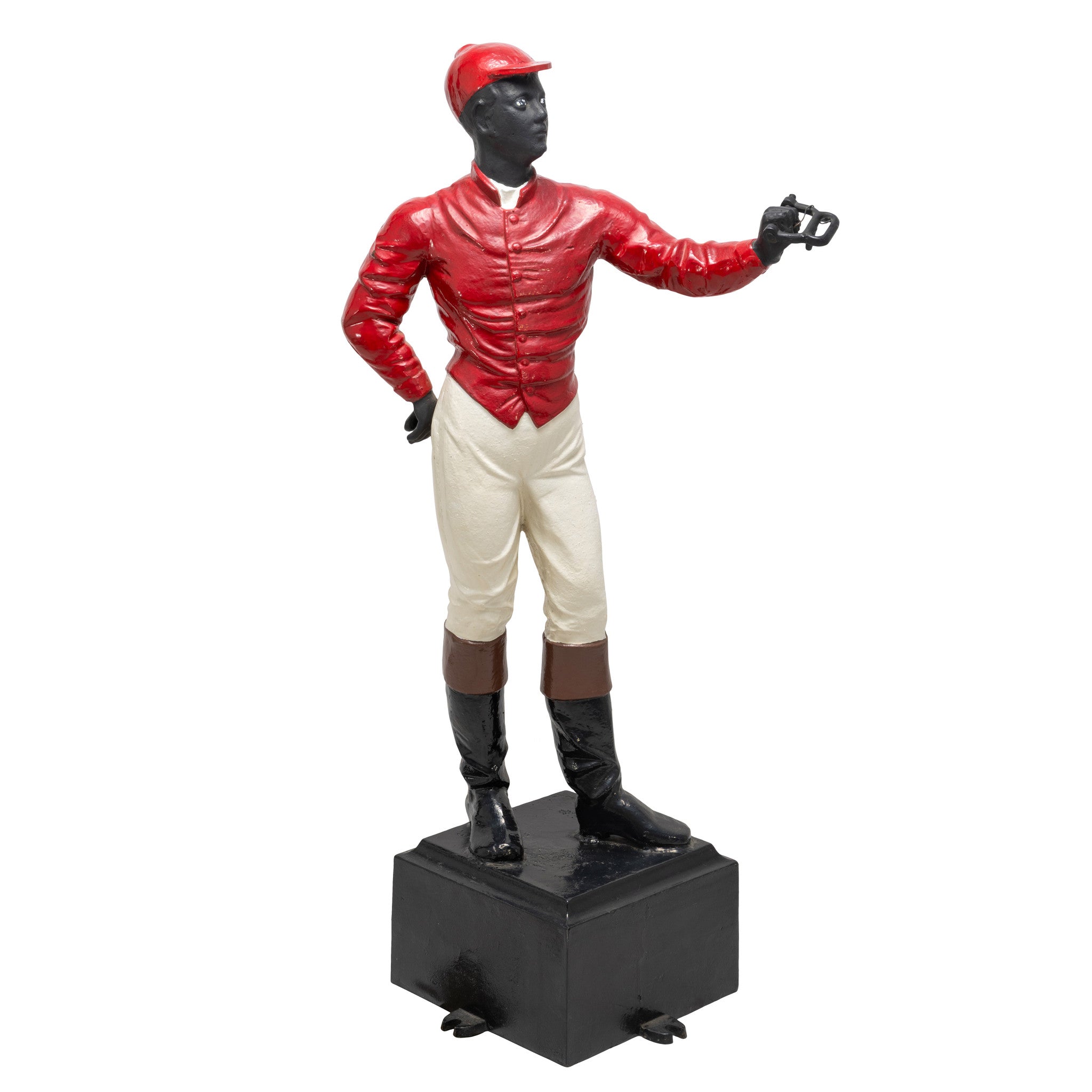 Matched Pair Lawn Jockeys