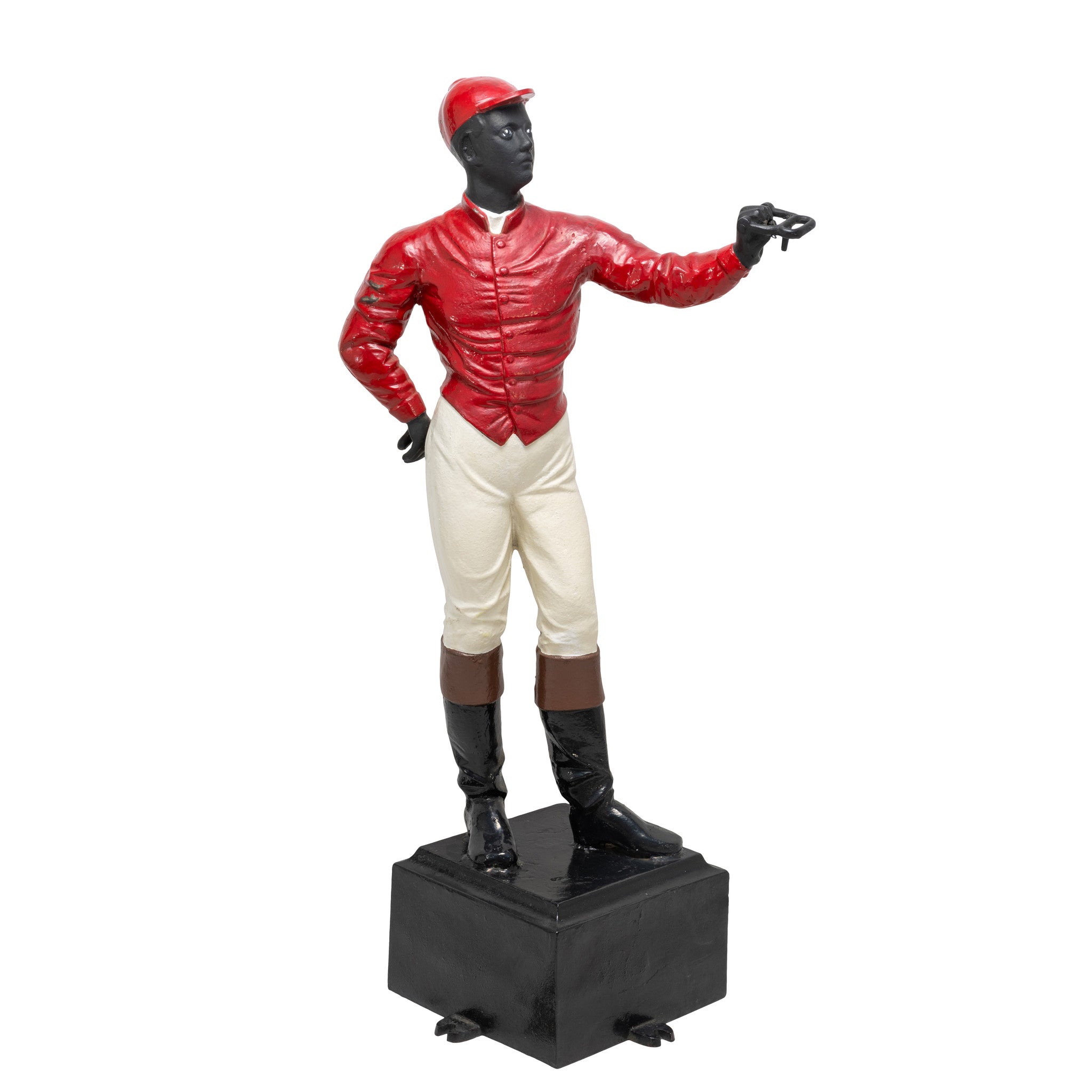 Matched Pair Lawn Jockeys