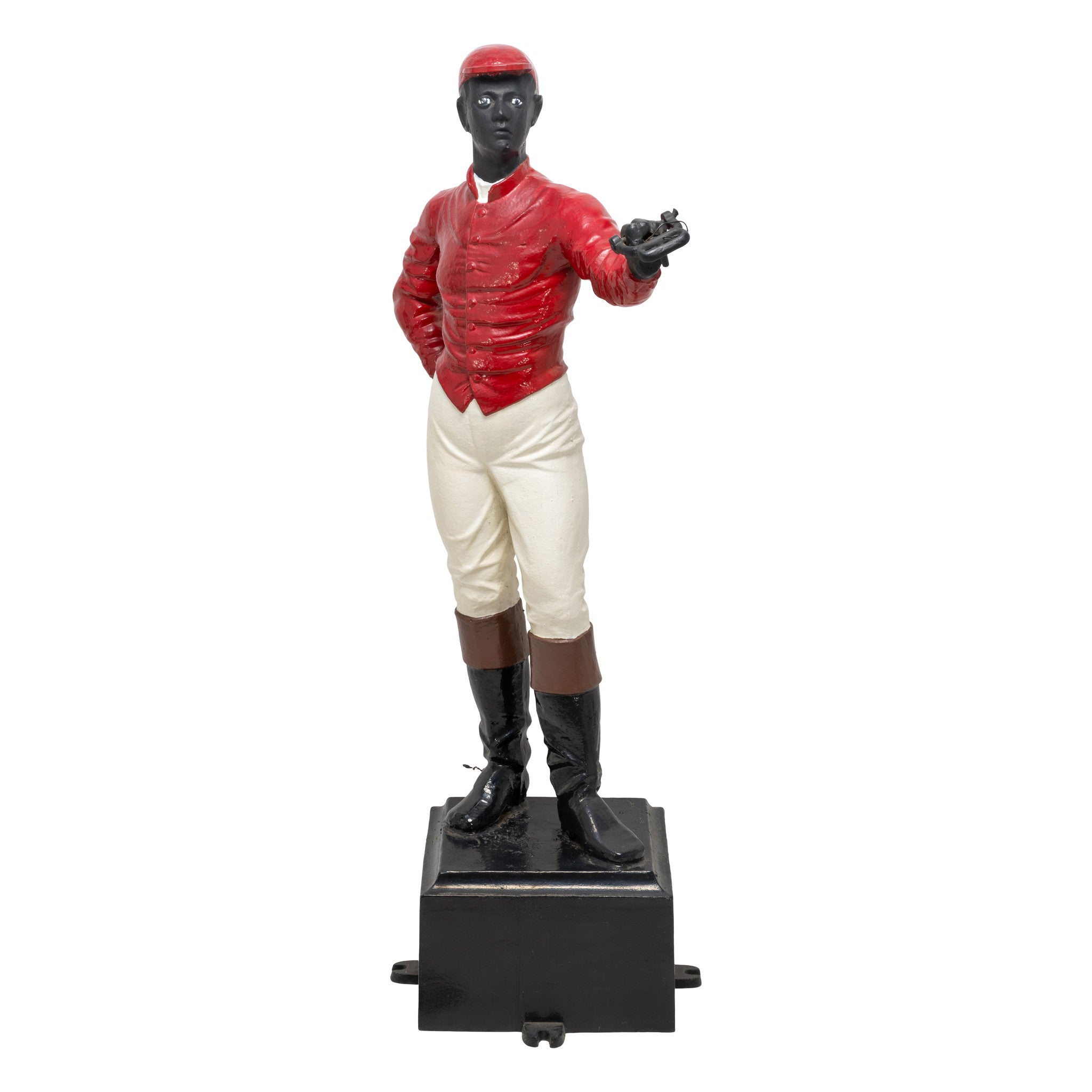 Matched Pair Lawn Jockeys