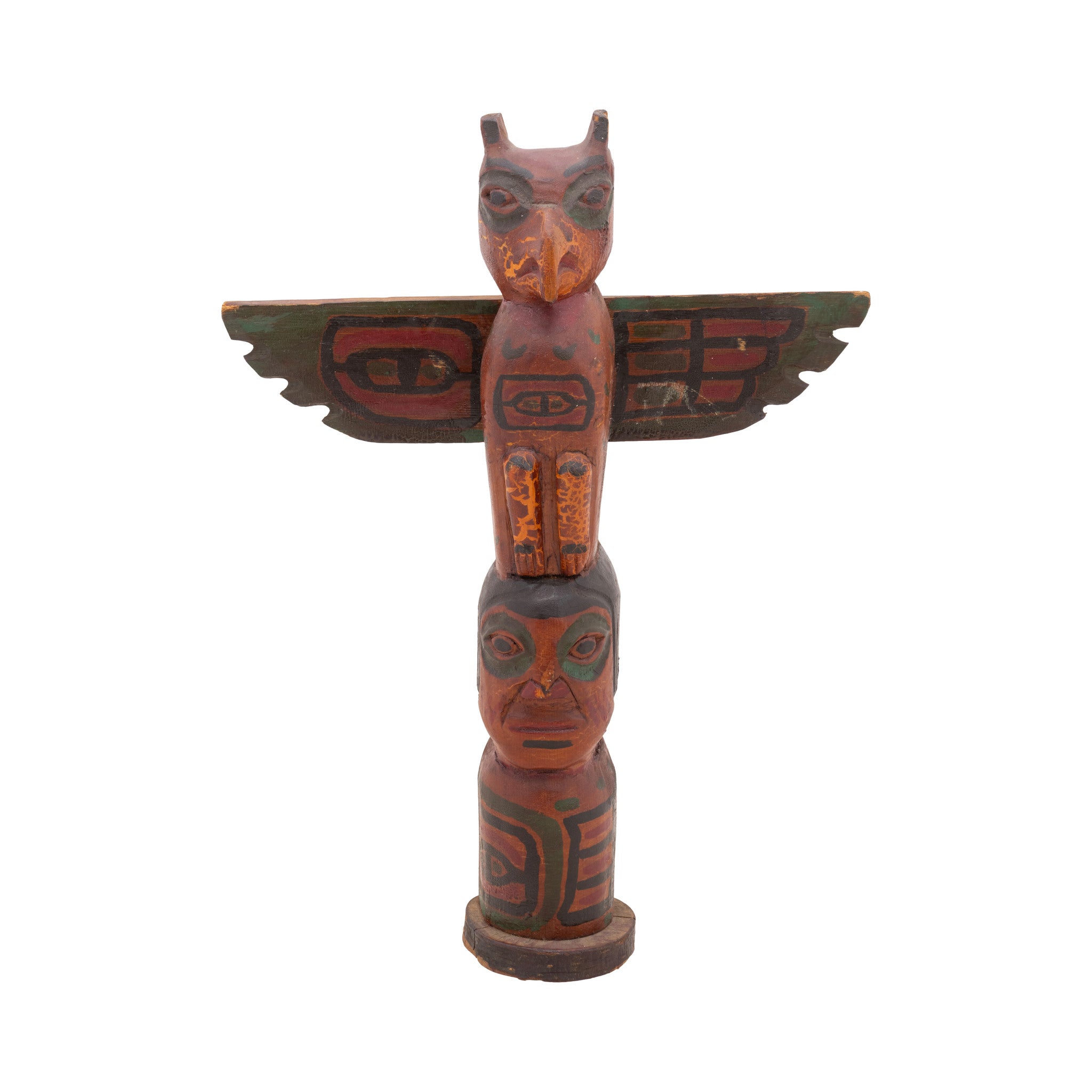 Tsimshian Totem by Casper Mather, Native, Carving, Totem