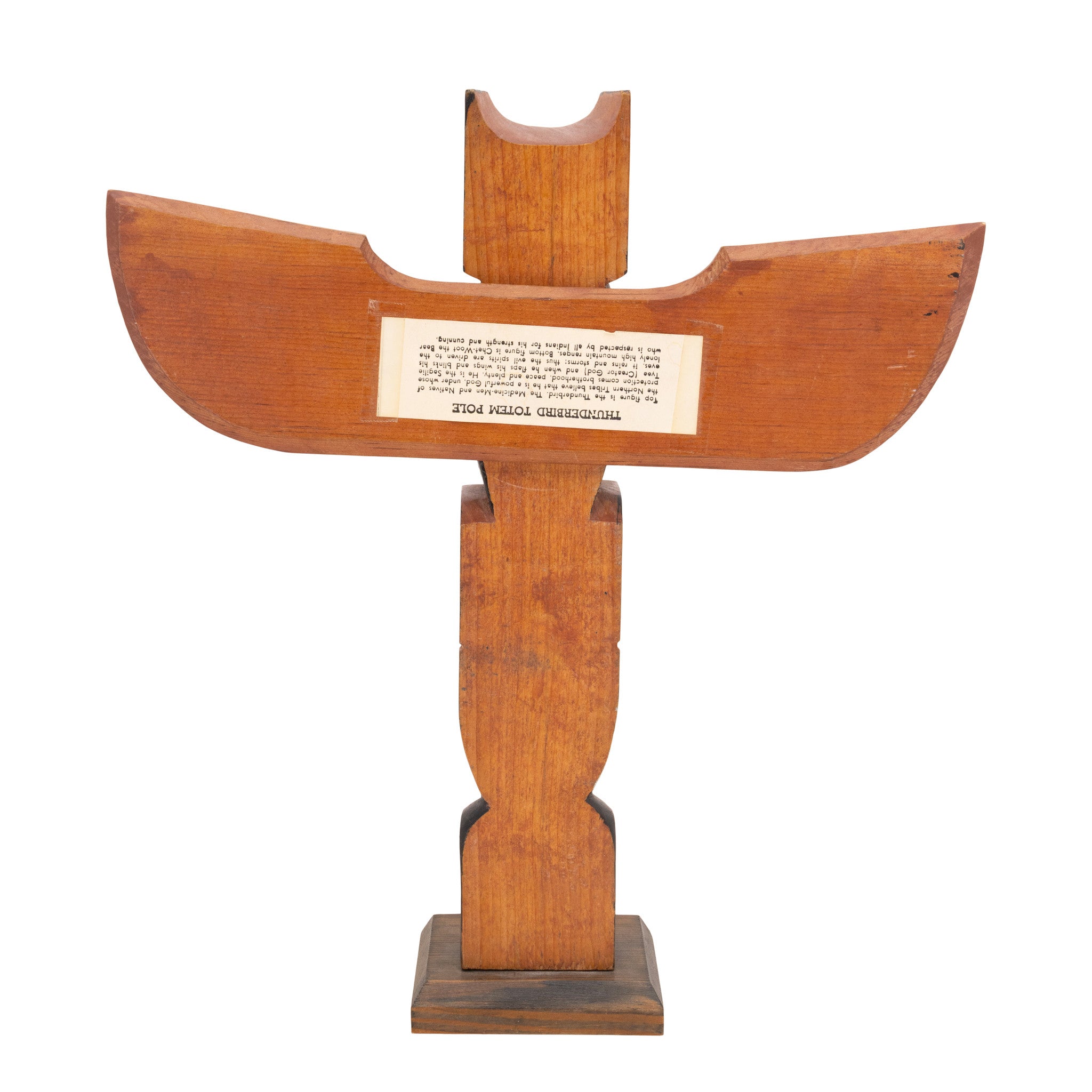 Northwest Thunderbird Totems by L. Jacobson
