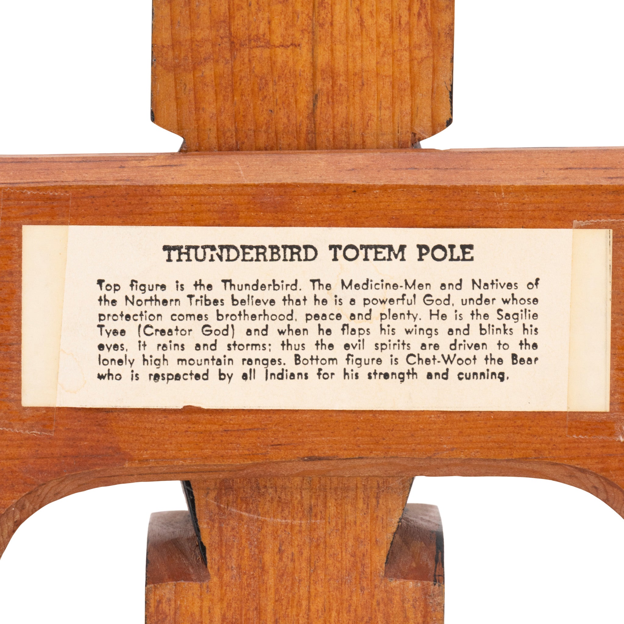 Northwest Thunderbird Totems by L. Jacobson