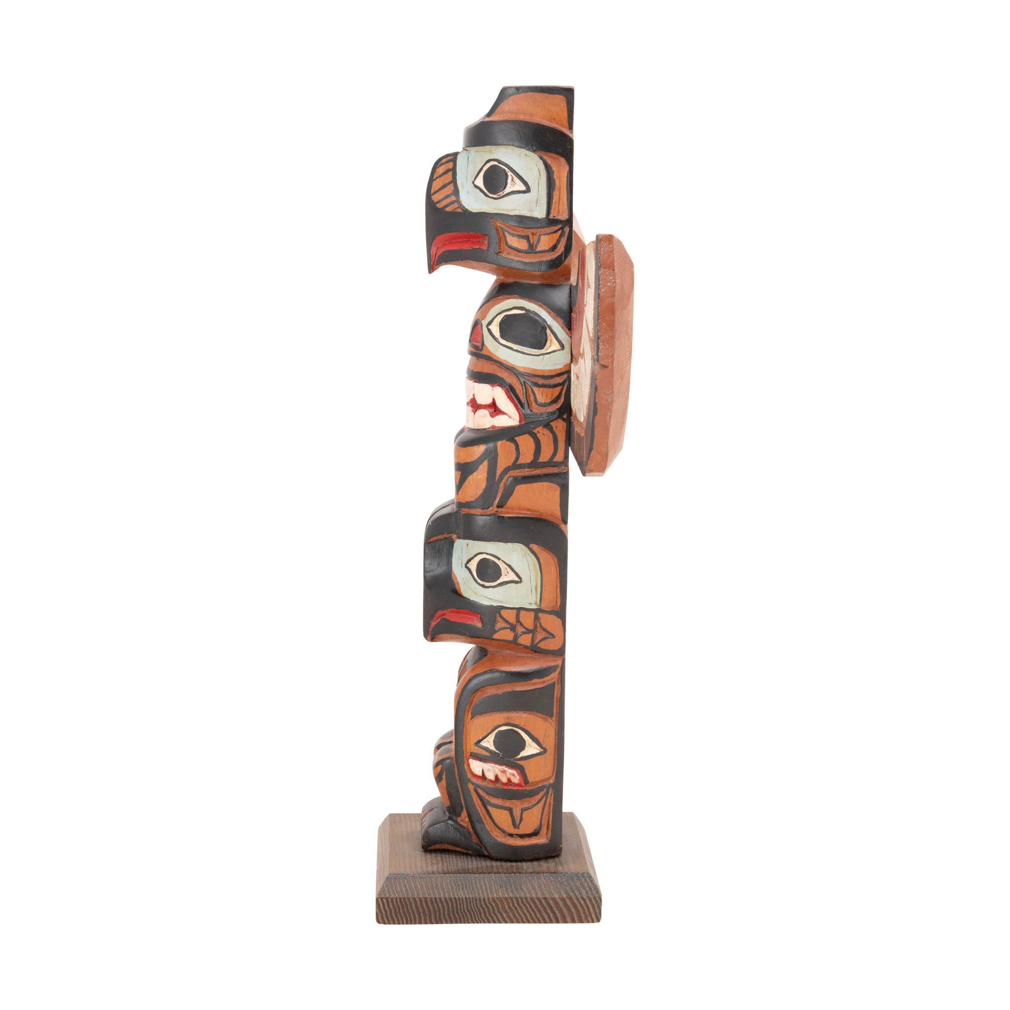 Northwest Thunderbird Totems by L. Jacobson