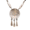 Mexican Sterling and Turquoise Necklace and Earring Set