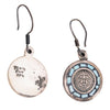 Mexican Sterling and Turquoise Necklace and Earring Set