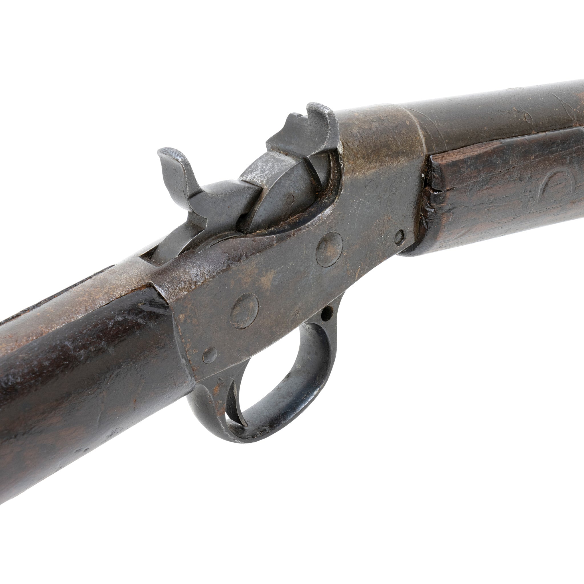 Modified Remington Rolling Block Rifle