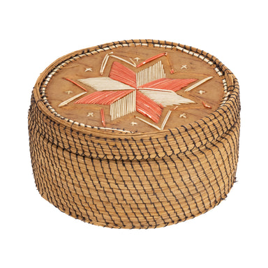 Ojibwe/Algonquin Birch Bark Baskets, Native, Birch Bark, Container