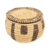 Papago Lidded Basket, Native, Basketry, Vertical