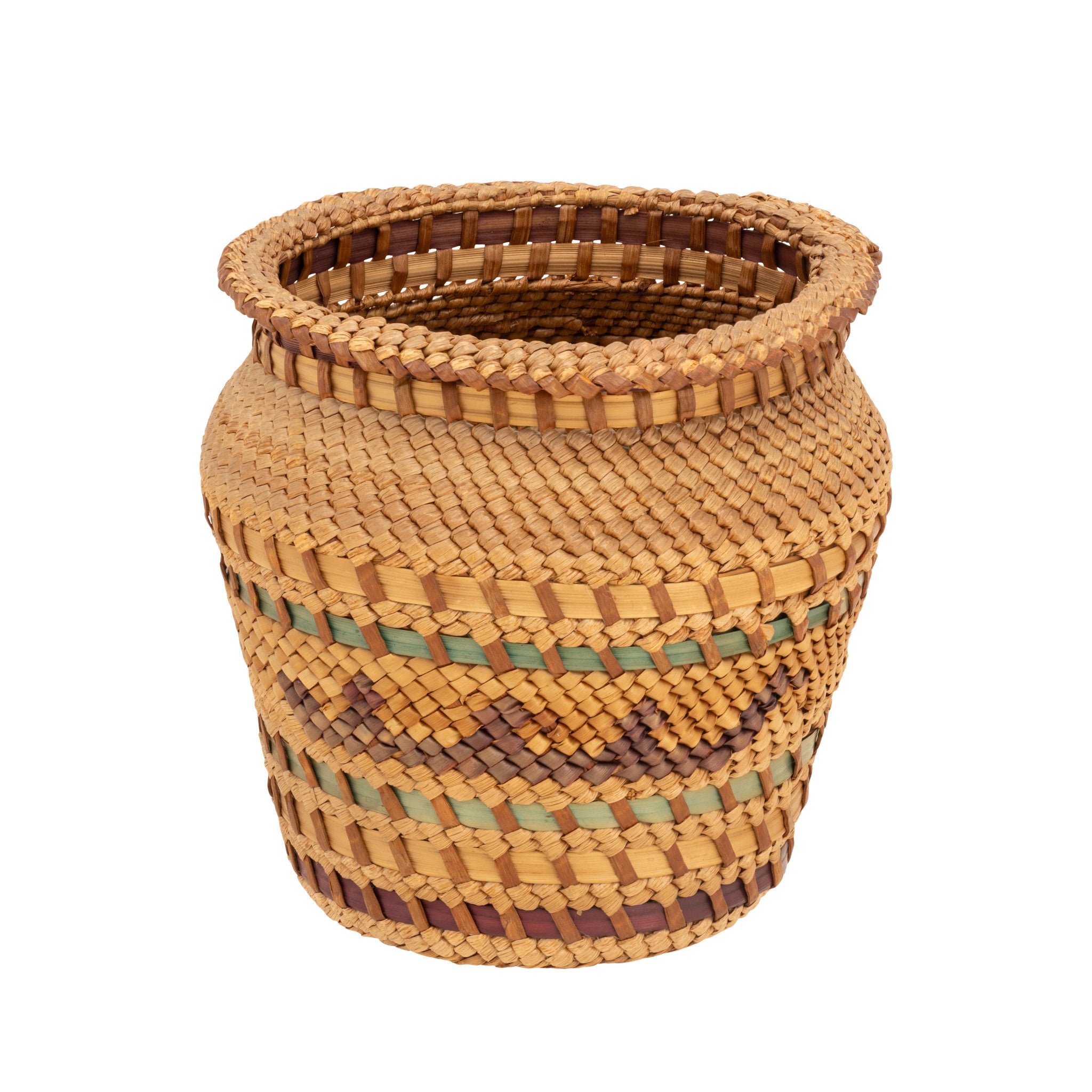 Nootka Basketry Jar