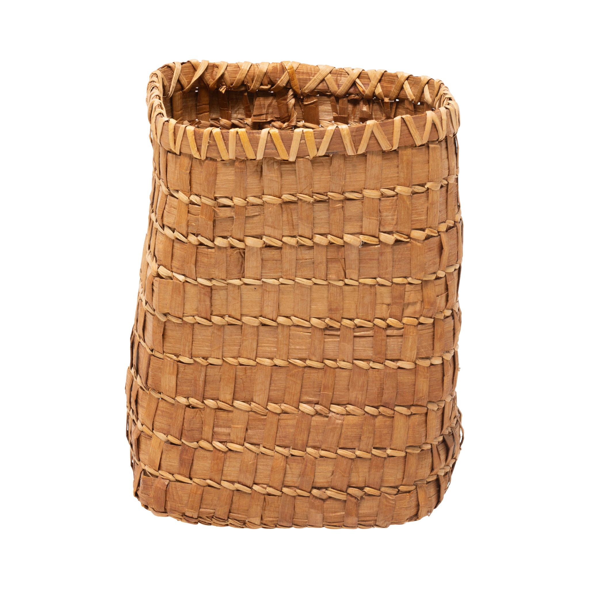 Tsimshian Cedar Bark Basket
