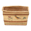 Nootka/Makah Pictorial Basket, Native, Basketry, Vertical