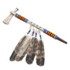 Lutz Whitebird Sterling Pipe Tomahawk, Native, Pipe, Tomahawk